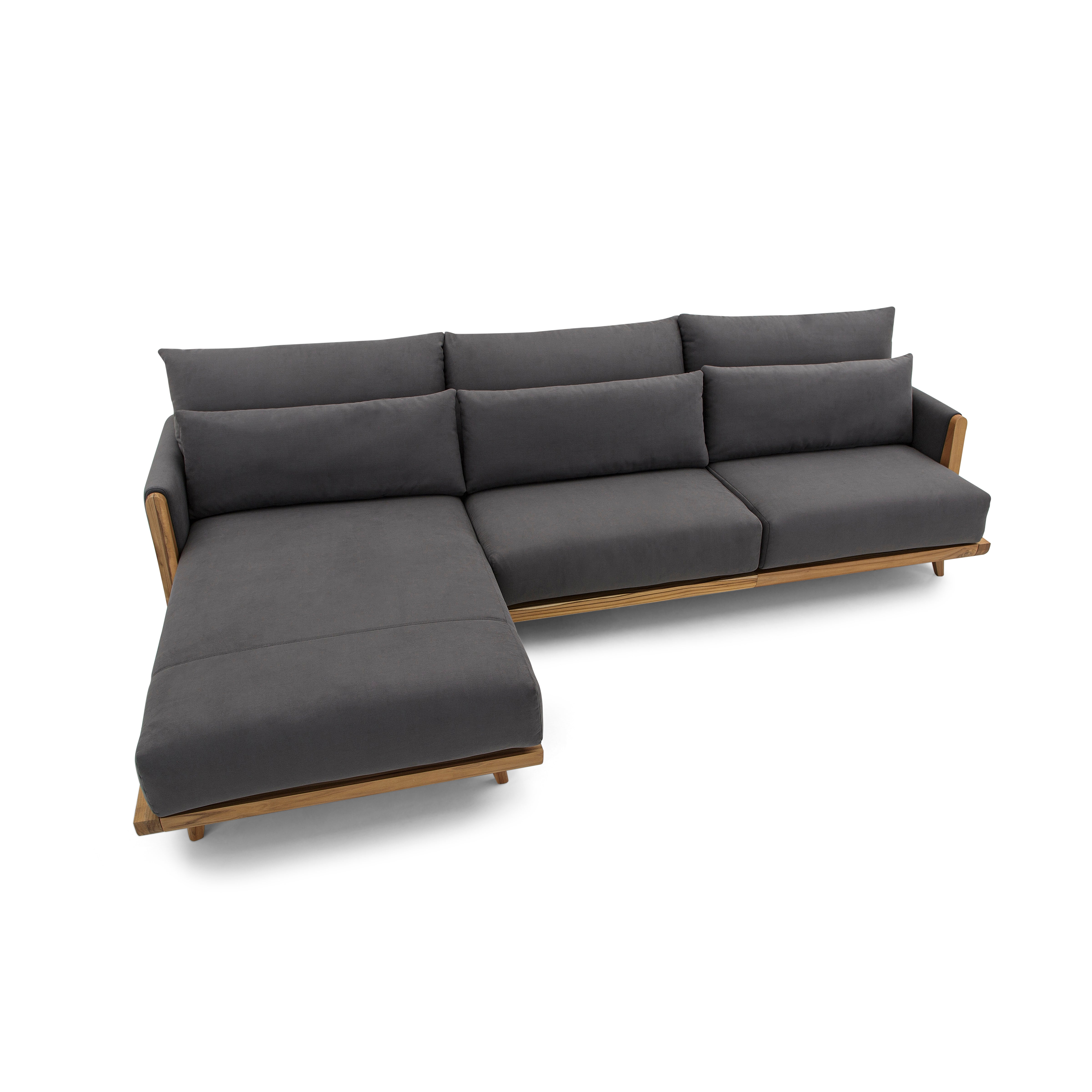 HIGH - MH9611 - 3 SEATER W/ 1 ARM (Leather)