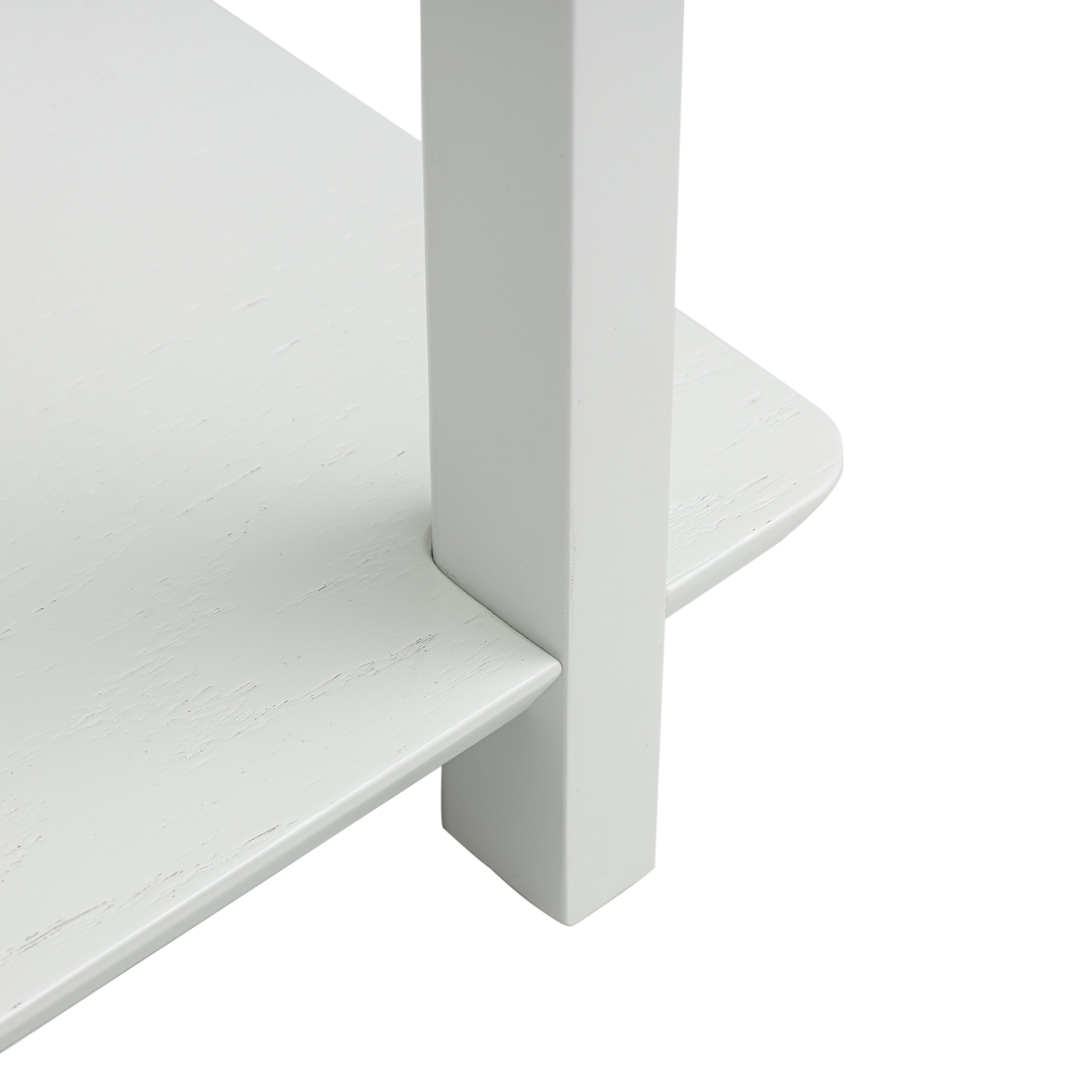 CLAN Console Table in White Oak 63"