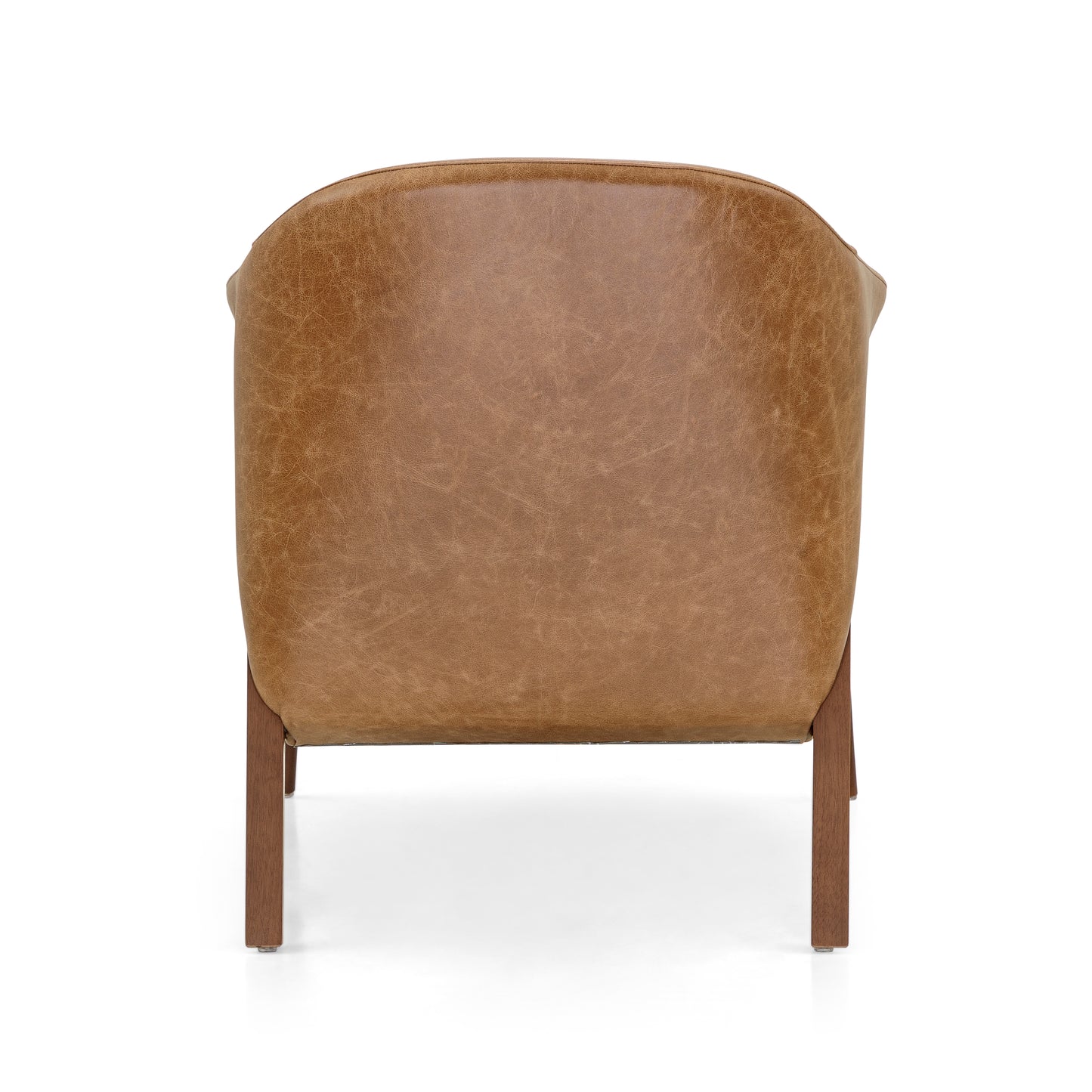 OSA Armchair in Walnut and Caramel leather