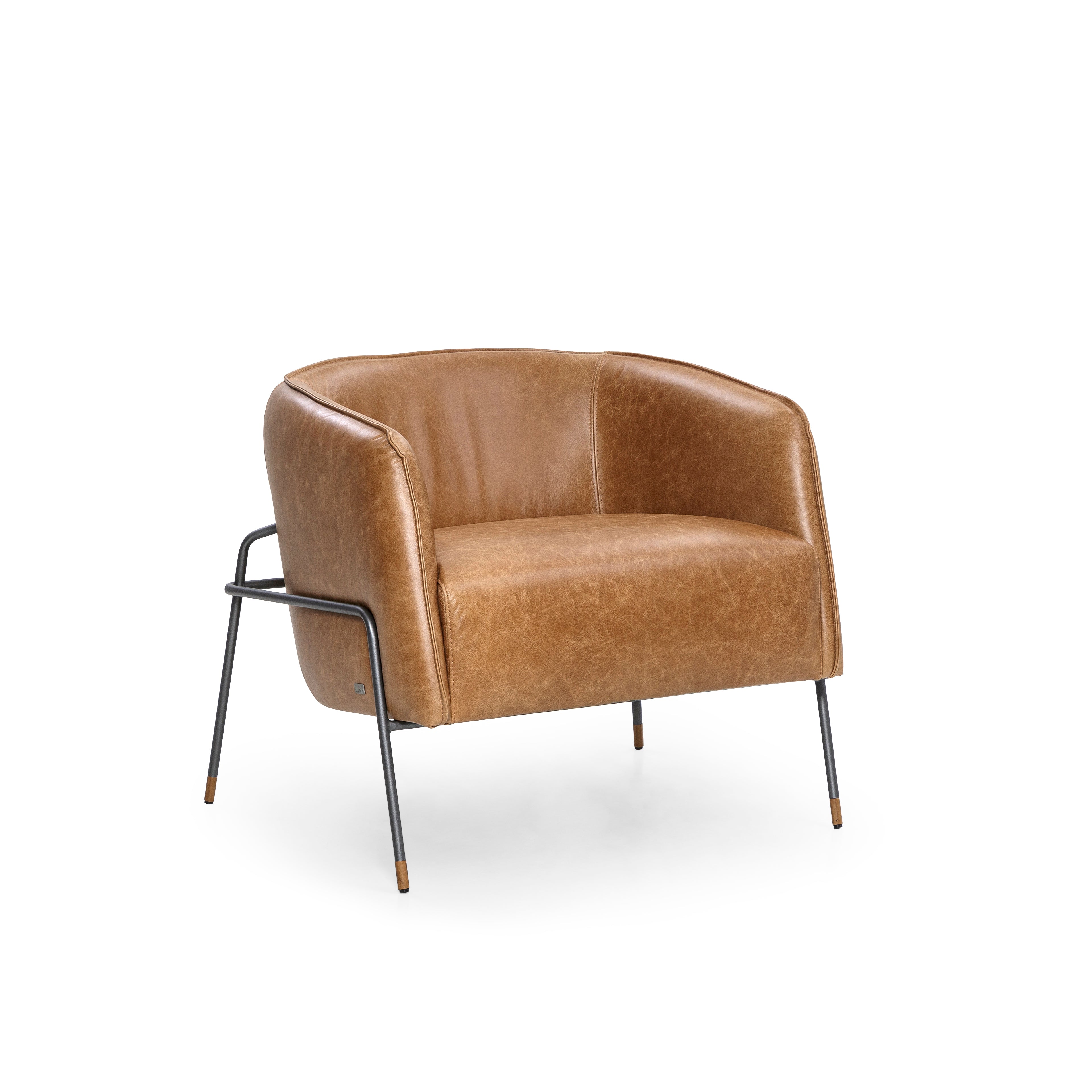BELLA Armchair in Leather
