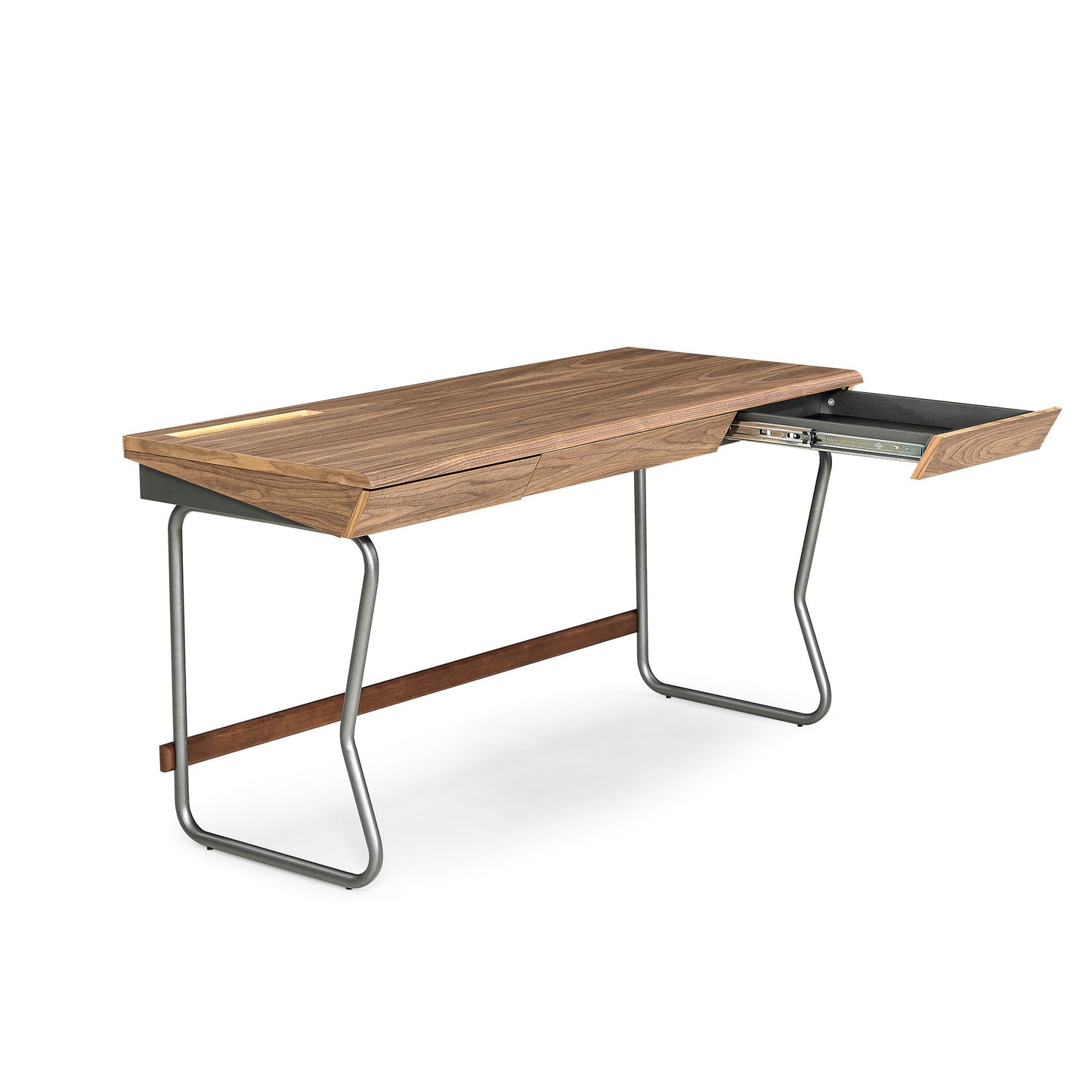 Class Desk in Walnut and Graphite