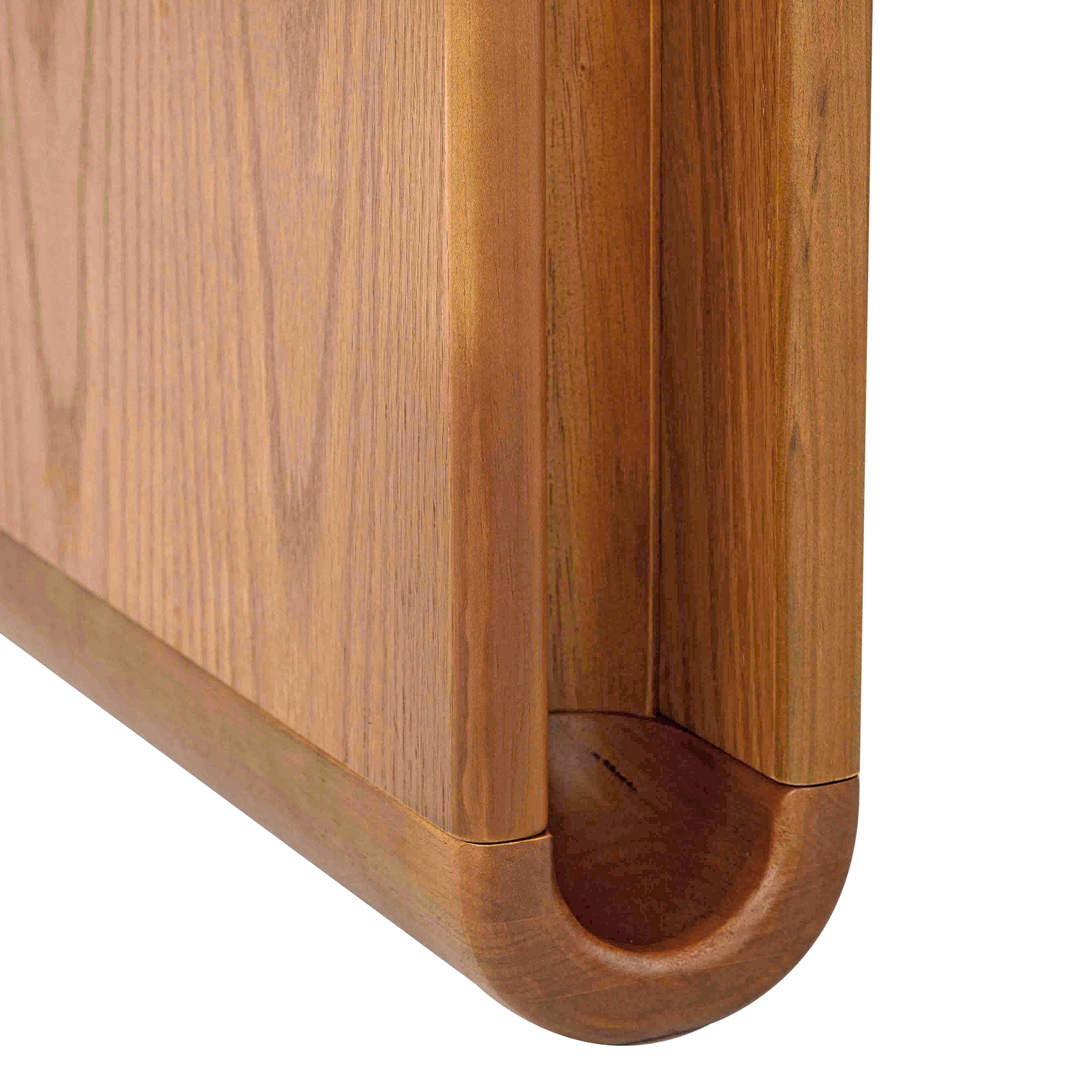 NEON Dining Table 67" in Almond Oak