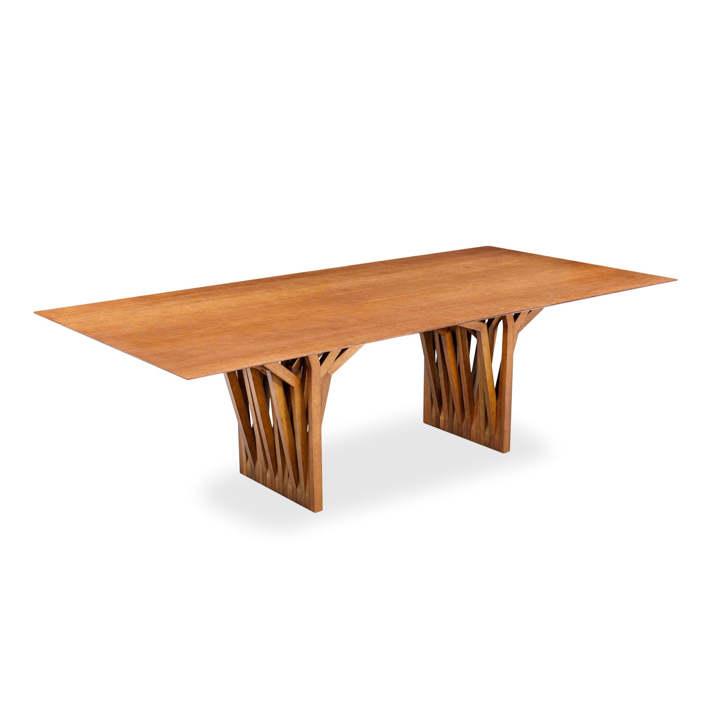 RADI Dining Table in Almond Oak 98"