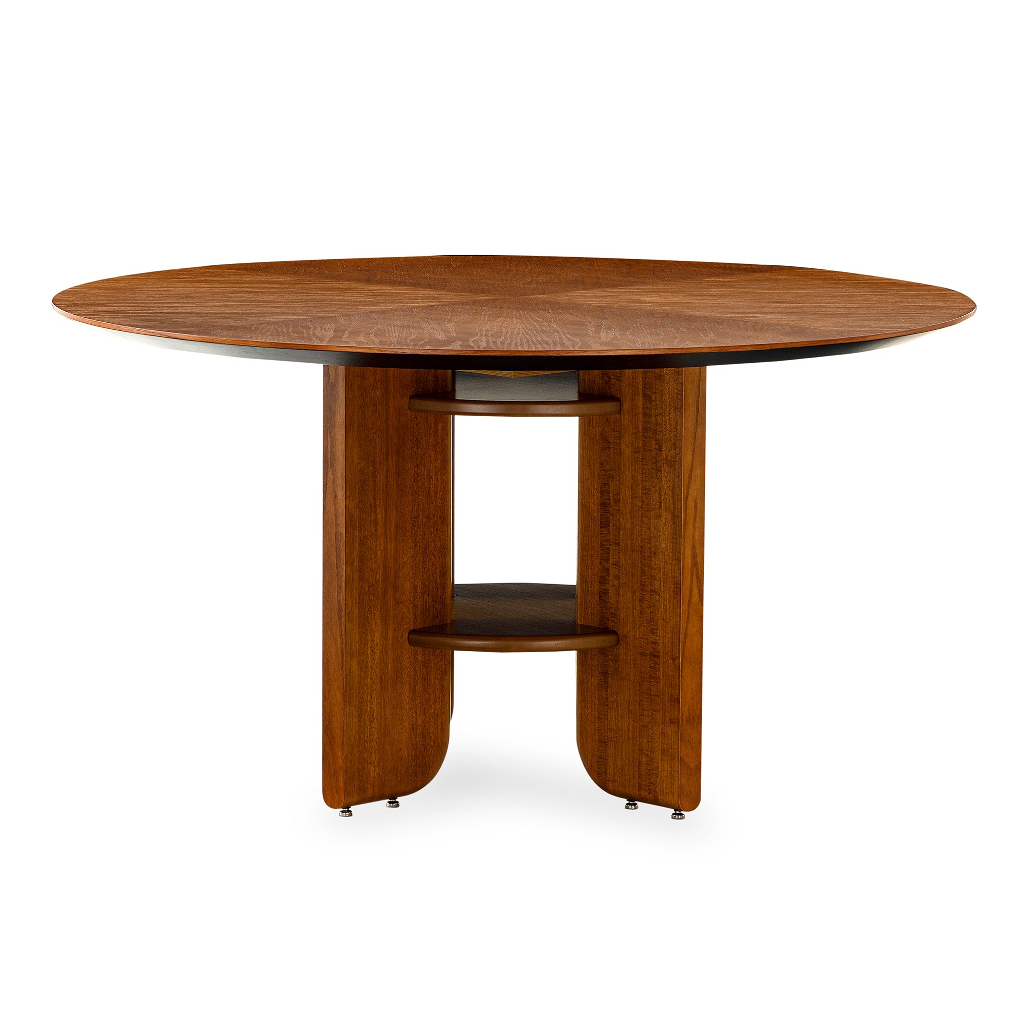 MOON Dining Table in Almond Oak 55"