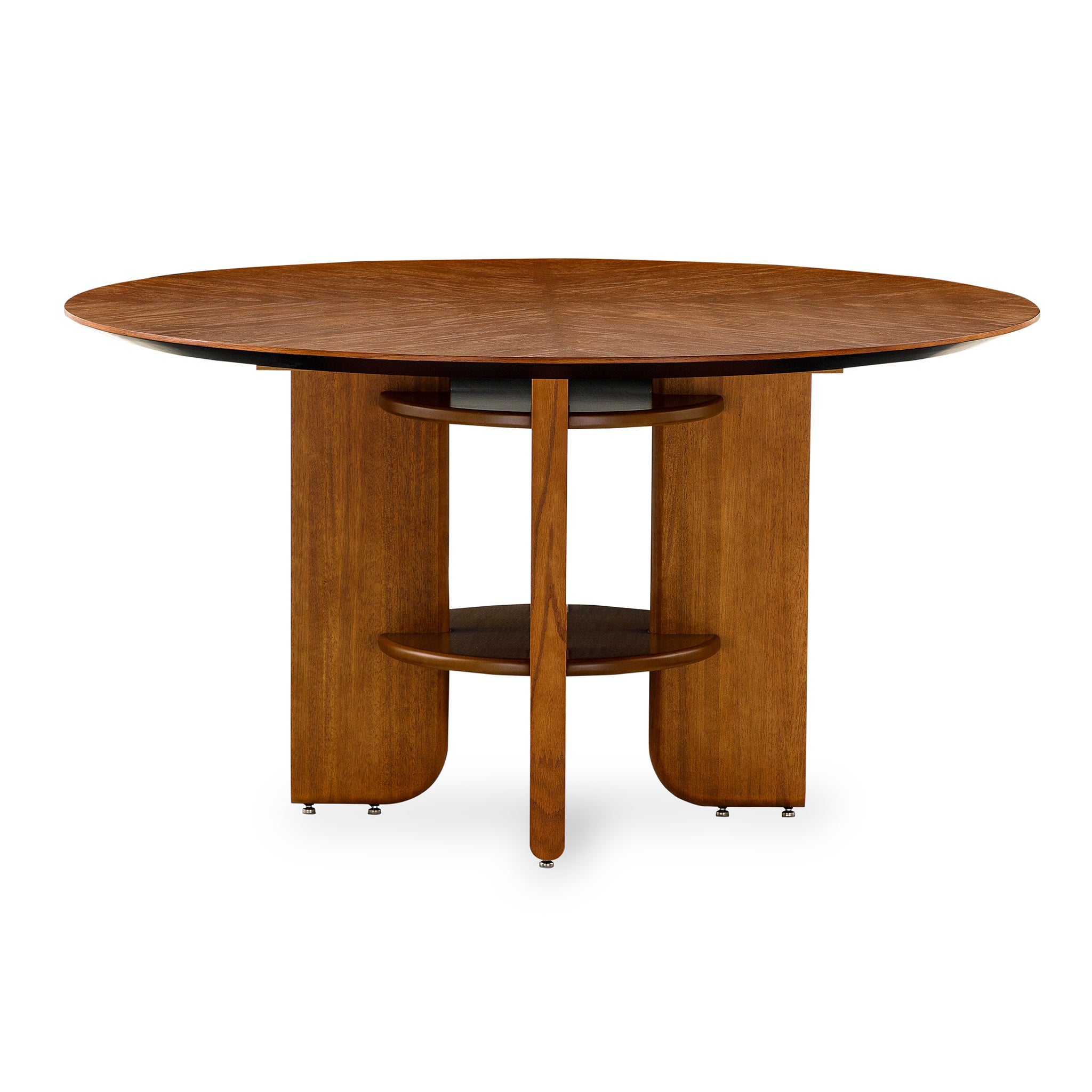 MOON Dining Table in Almond Oak 55"