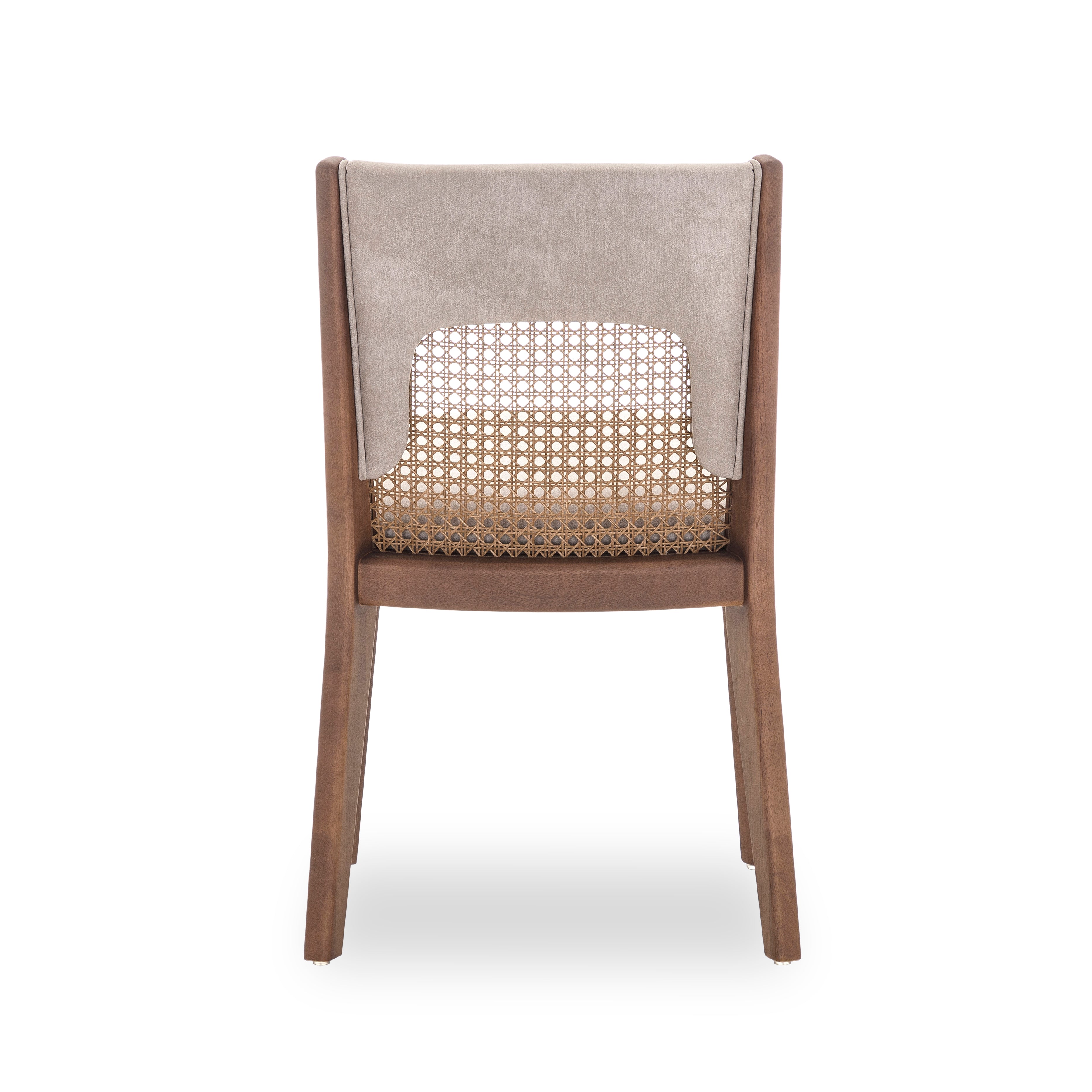 Uultis ZANI Dining Chair MH9431 149-Walnut A-2539 Walnut Cane