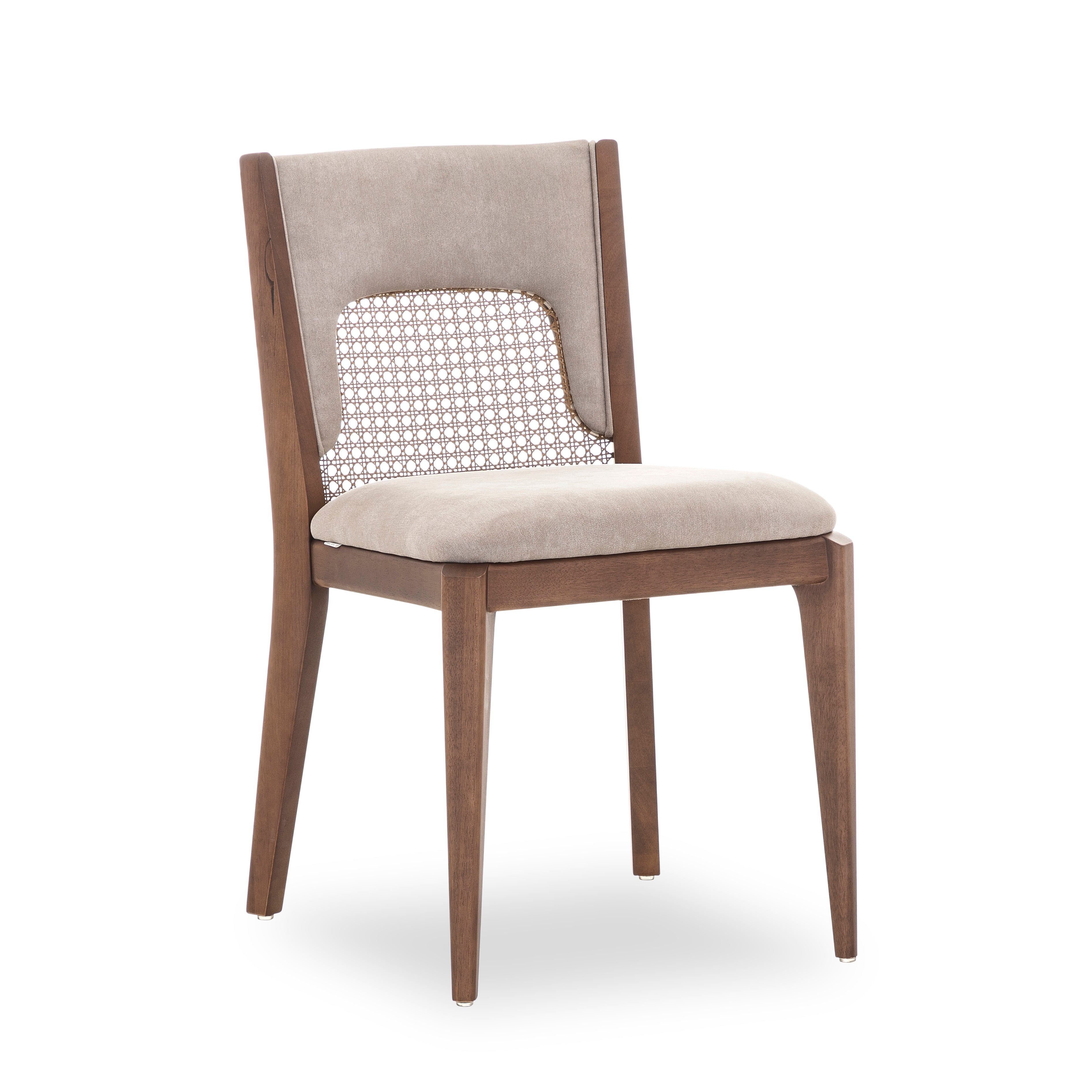 Uultis ZANI Dining Chair MH9431 149-Walnut A-2539 Walnut Cane
