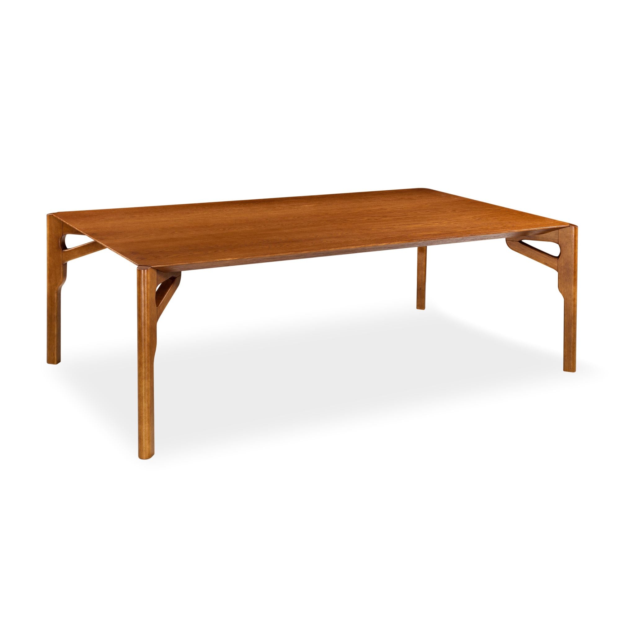 HAWK Dining Table in Almond Oak 87"