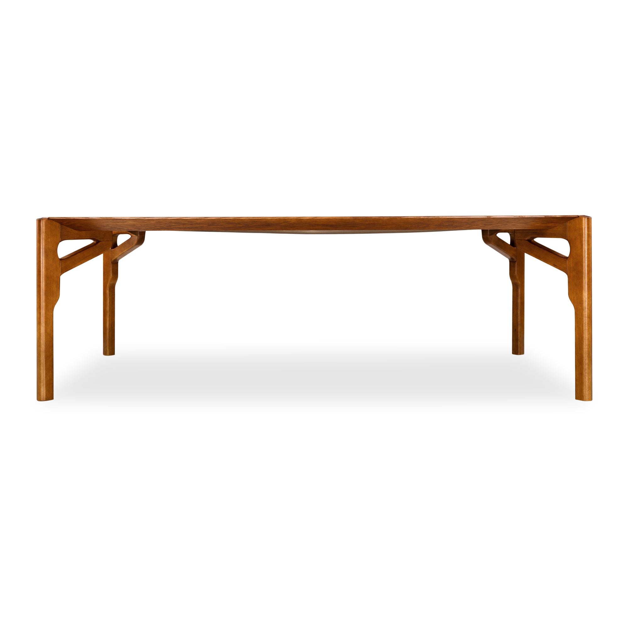 HAWK Dining Table in Almond Oak 87"