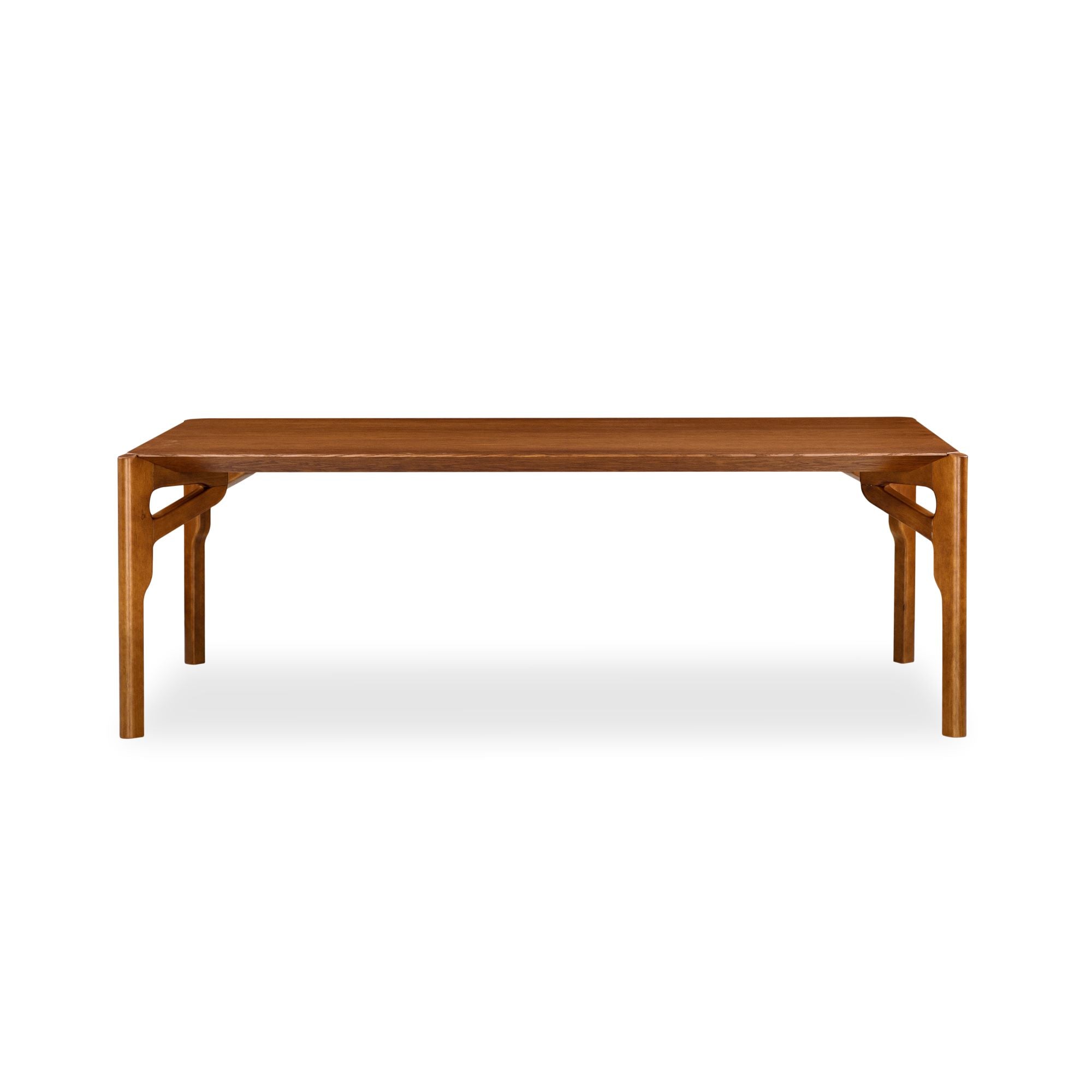 HAWK Dining Table in Almond Oak 87"