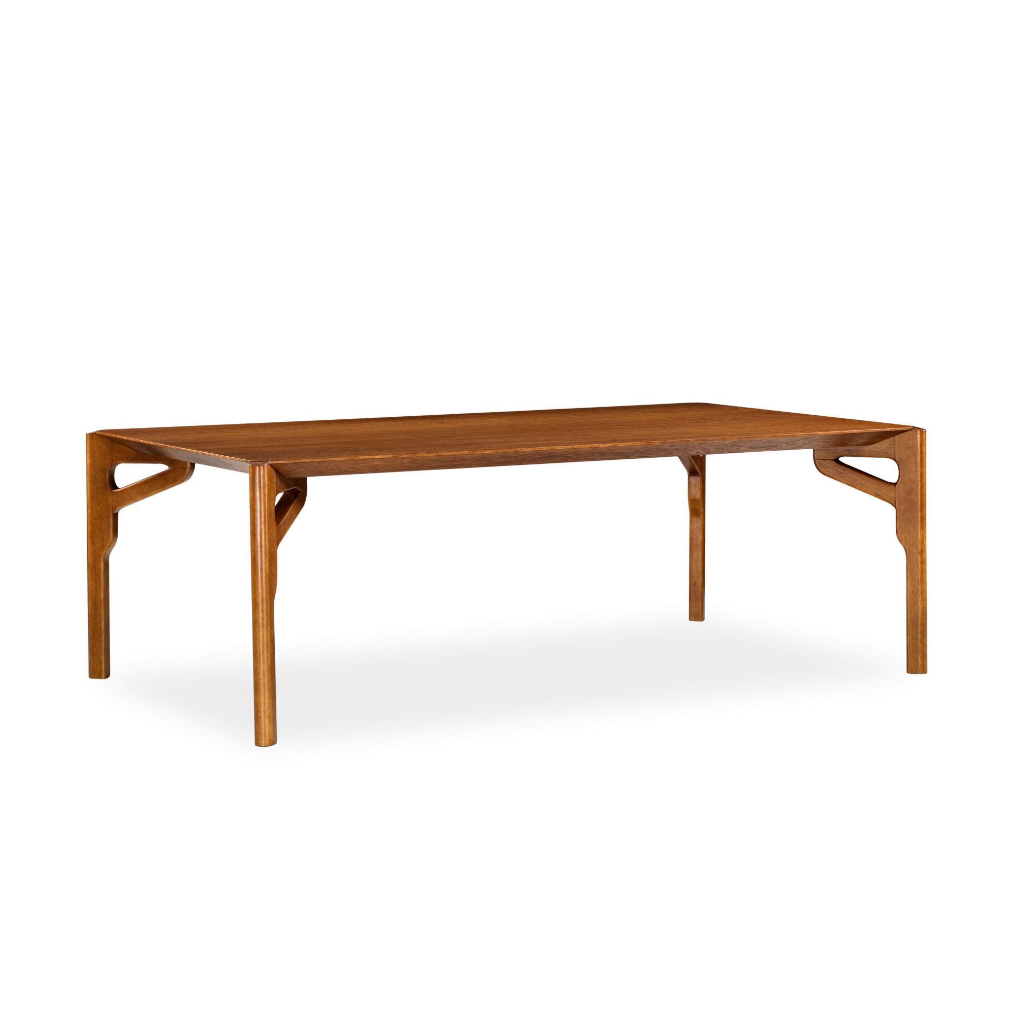 HAWK Dining Table in Almond Oak 87"