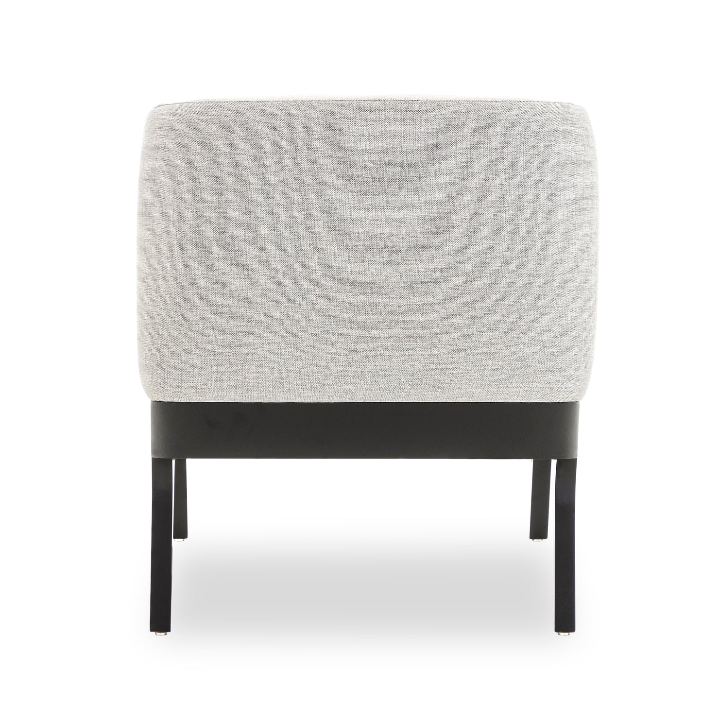 ABRA Armchair in Black and Black and White fabric