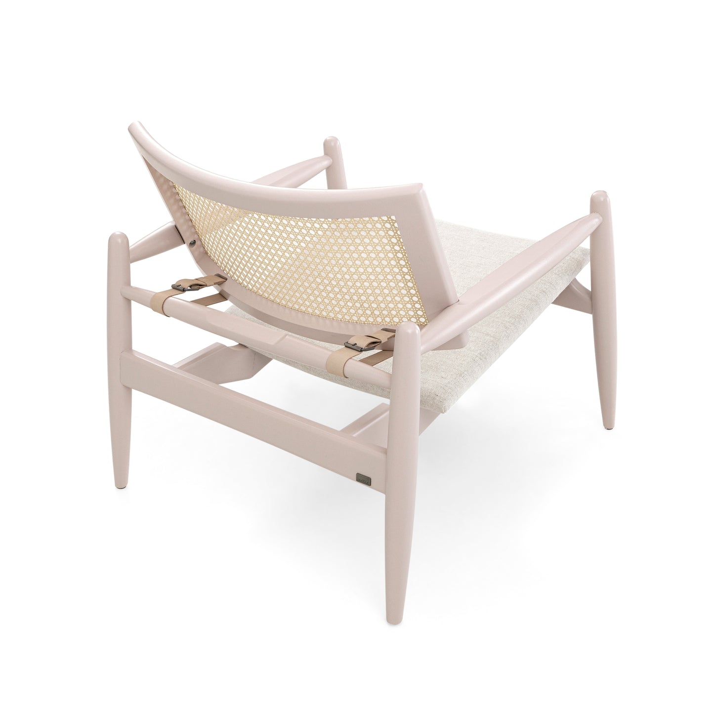 Uultis SOHO Armchair MH3770 092-Quartz A-2316 Natural Cane