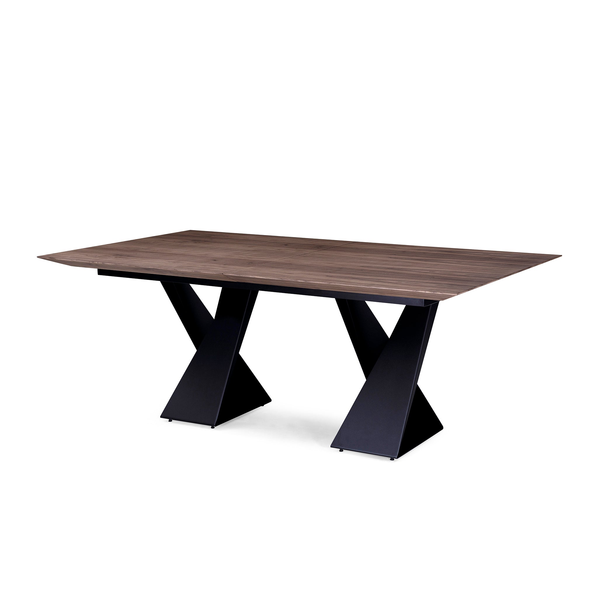 CRONOS Extendable Dining Table in Walnut