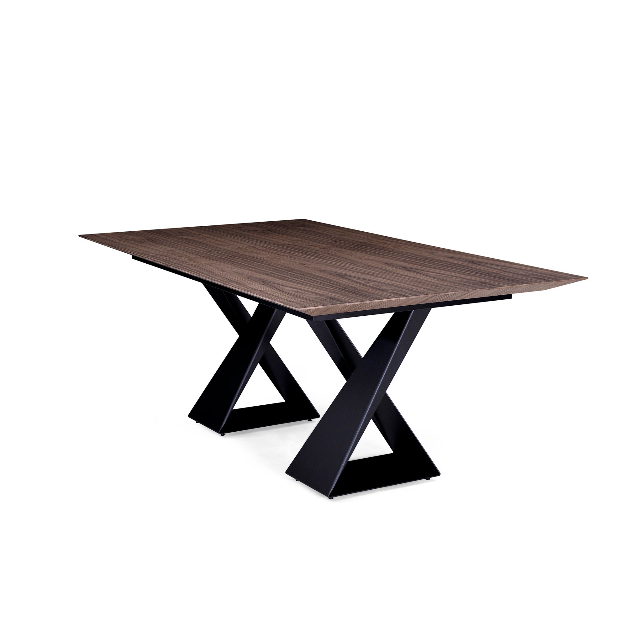 CRONOS Extendable Dining Table in Walnut