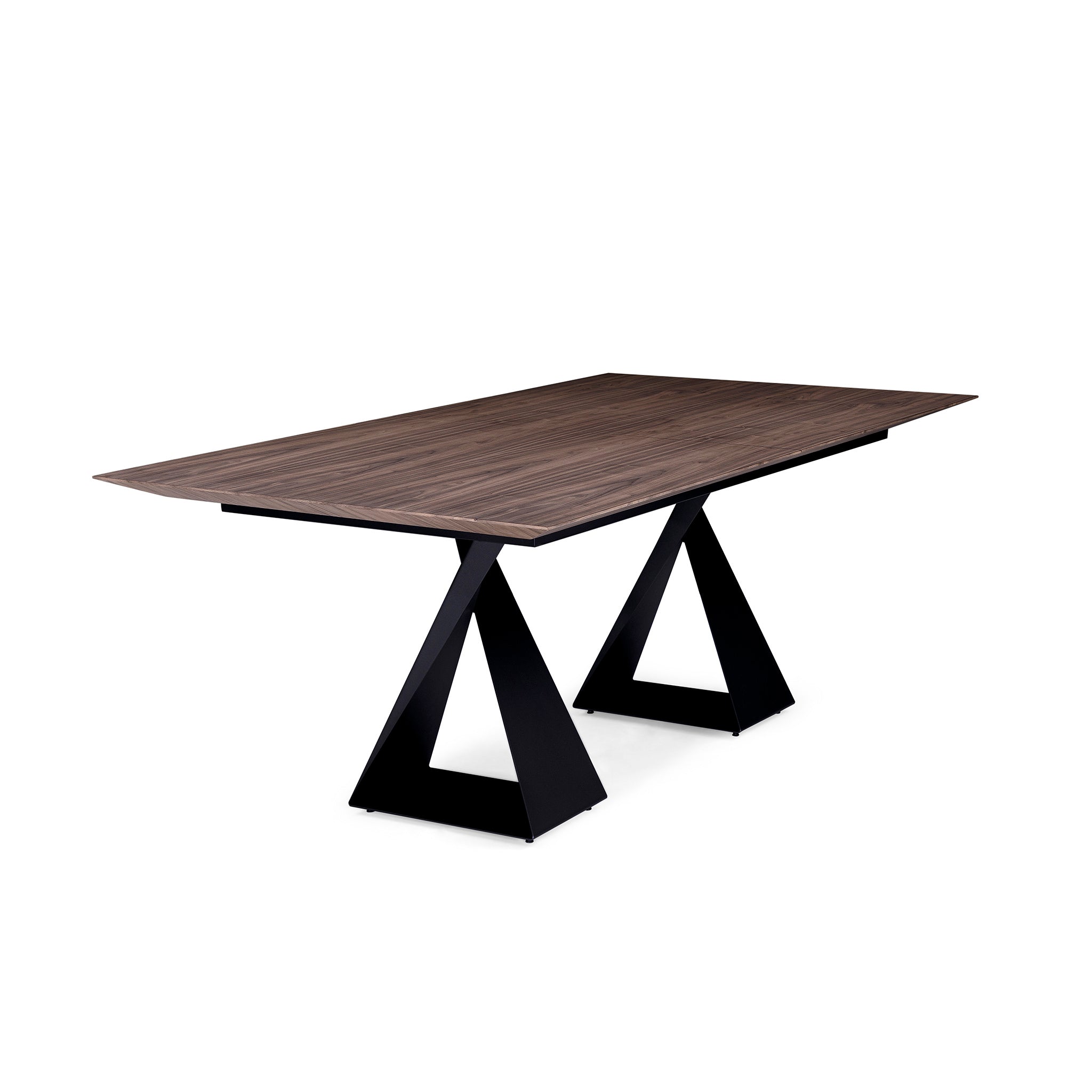CRONOS Extendable Dining Table in Walnut