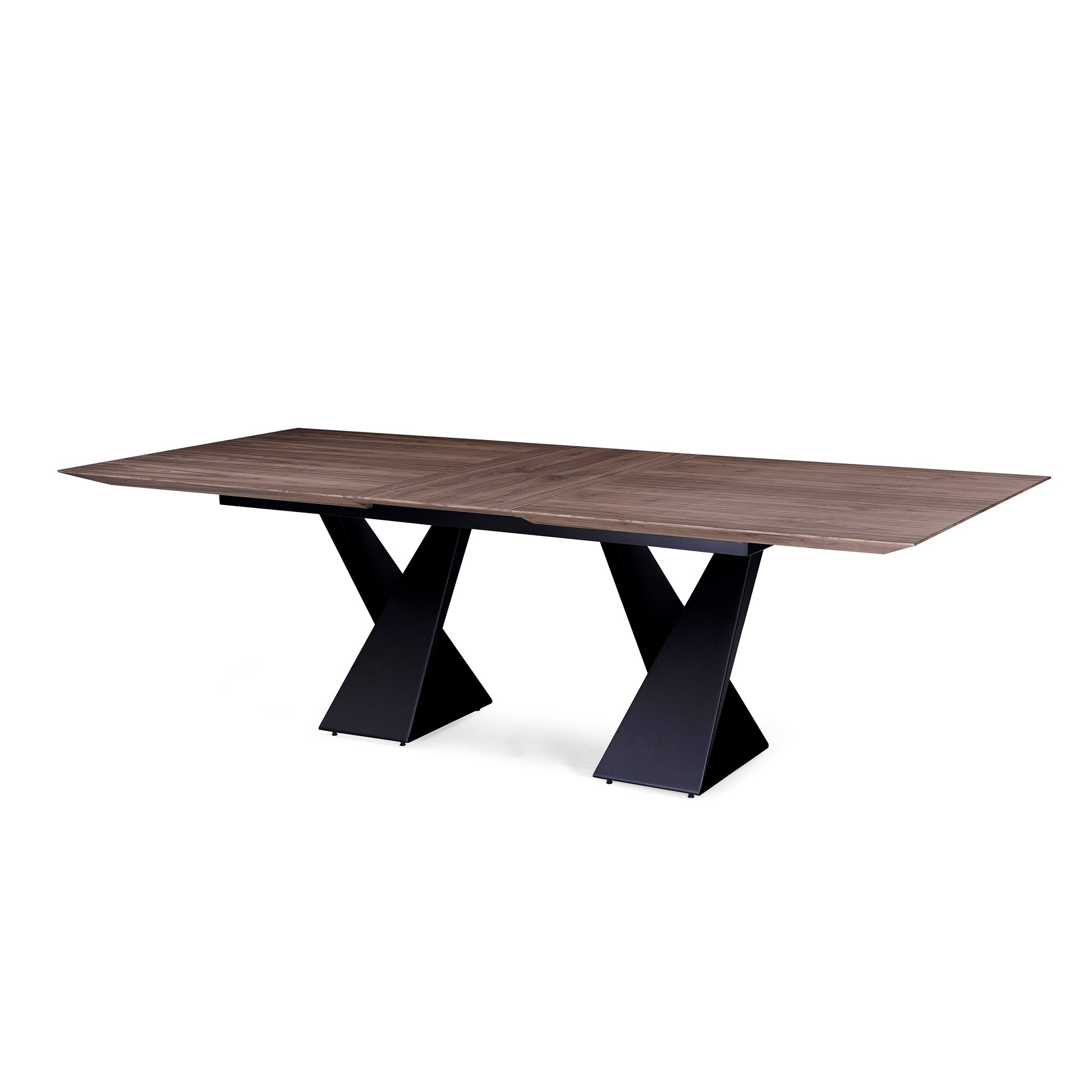 CRONOS Extendable Dining Table in Walnut