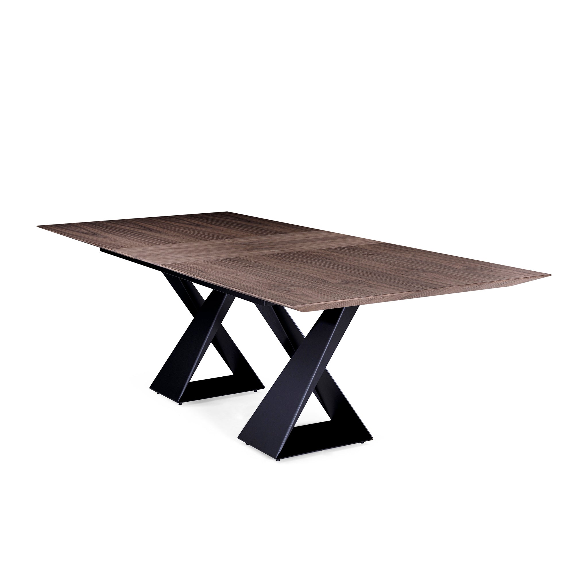 CRONOS Extendable Dining Table in Walnut