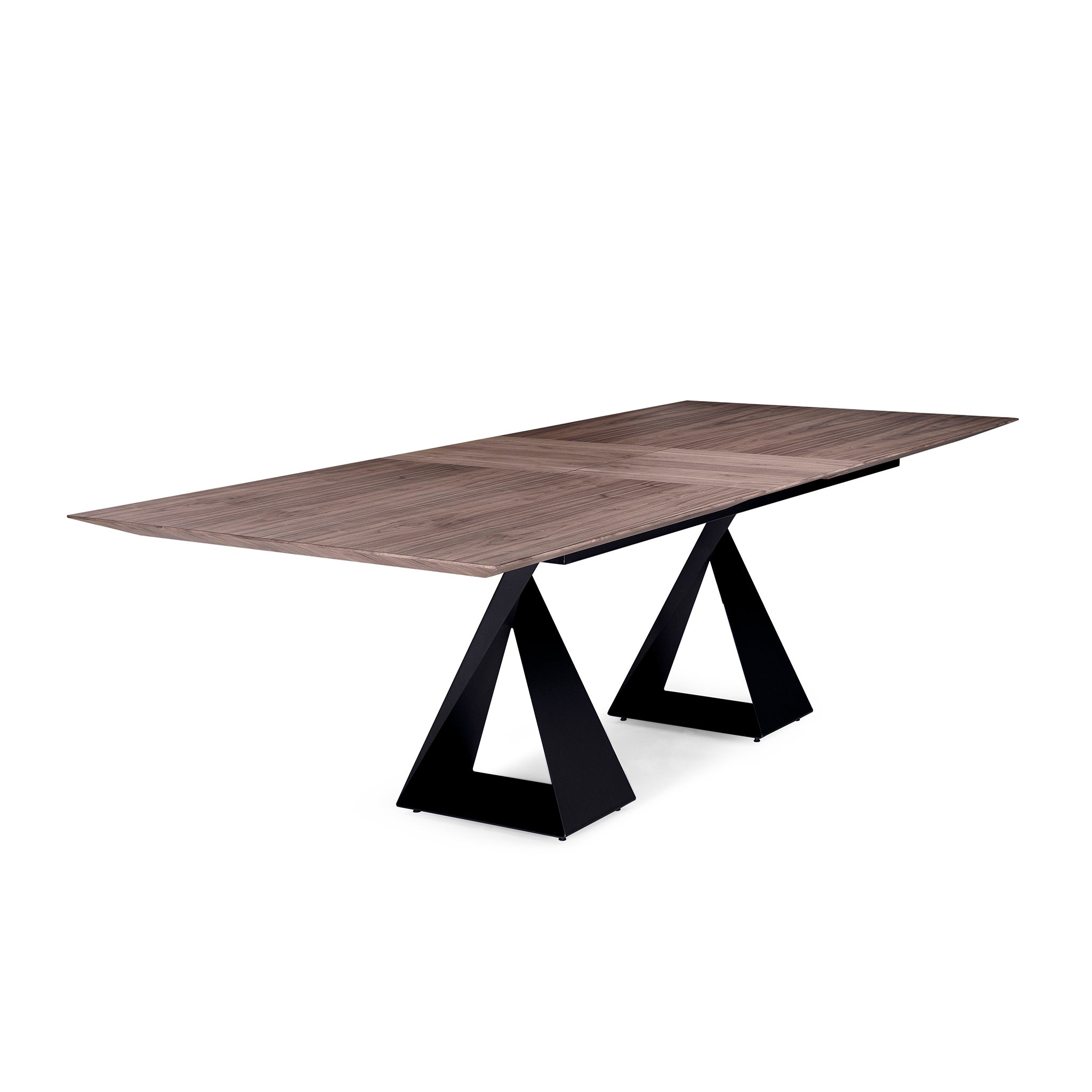 CRONOS Extendable Dining Table in Walnut
