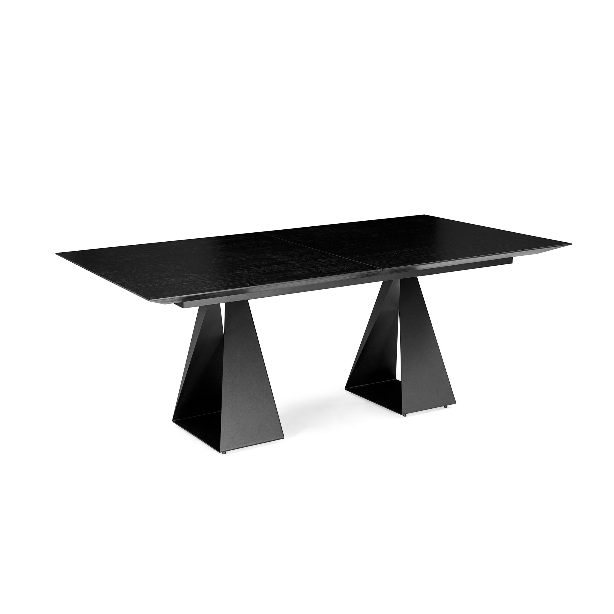 CRONOS Extendable Dining Table in Black