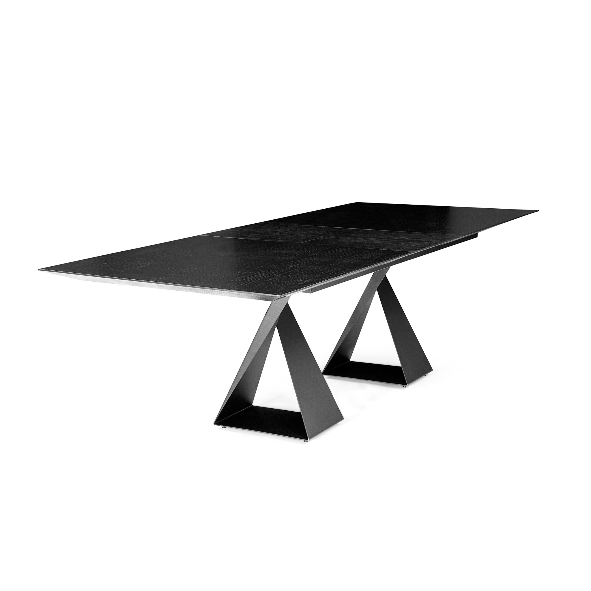 CRONOS Extendable Dining Table in Black