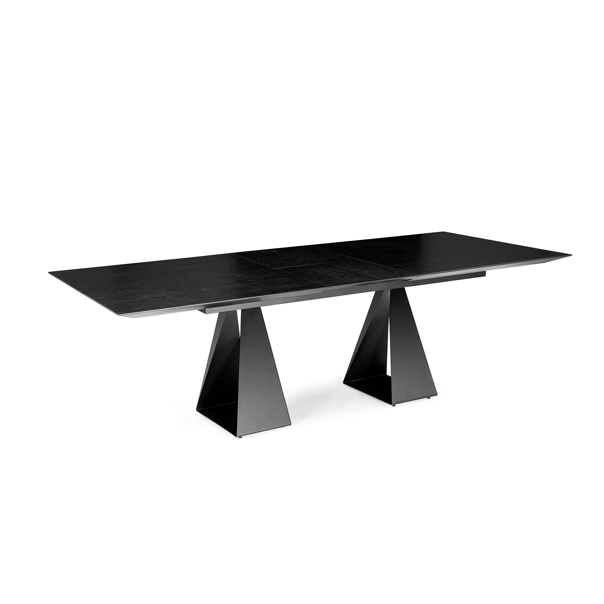 CRONOS Extendable Dining Table in Black