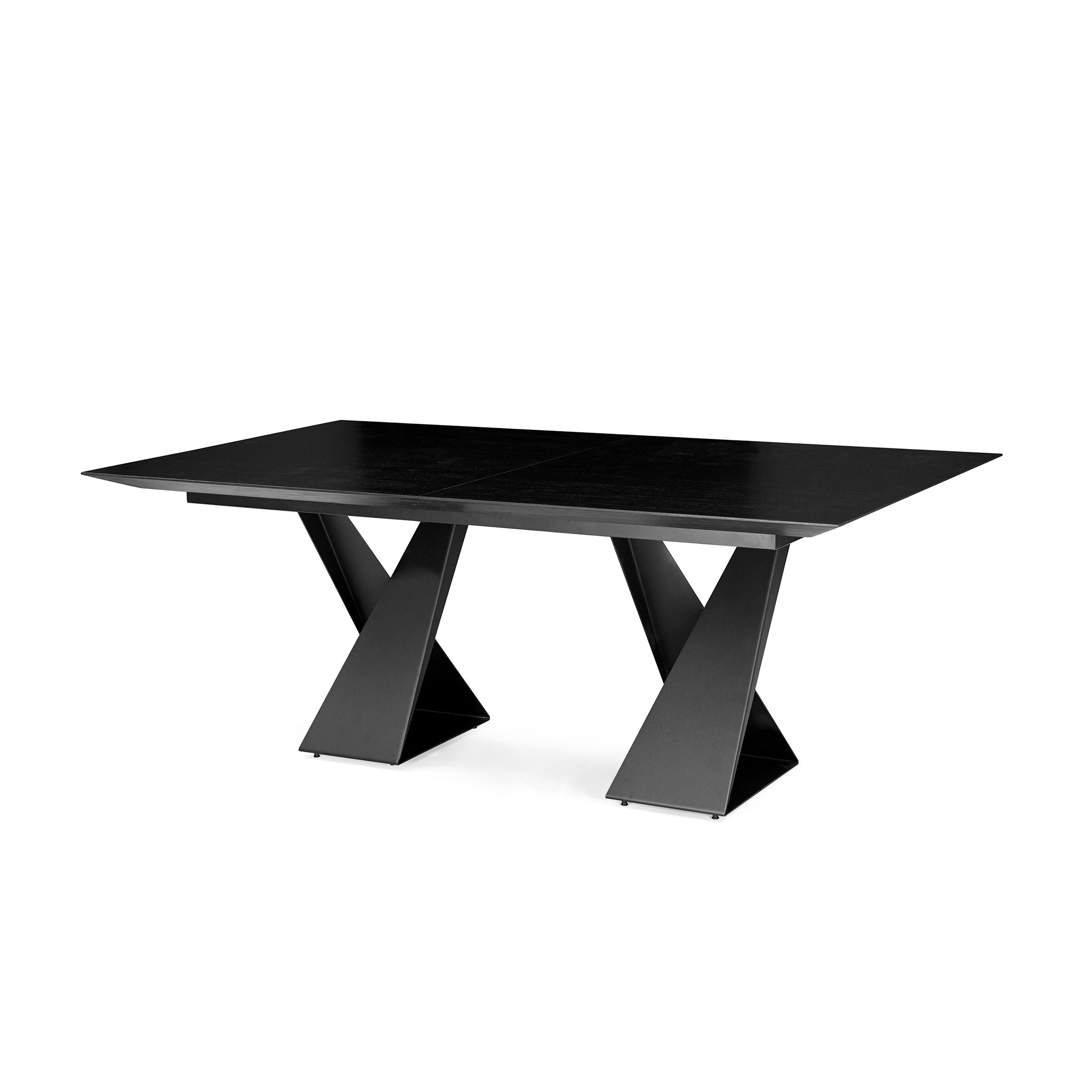 CRONOS Extendable Dining Table in Black