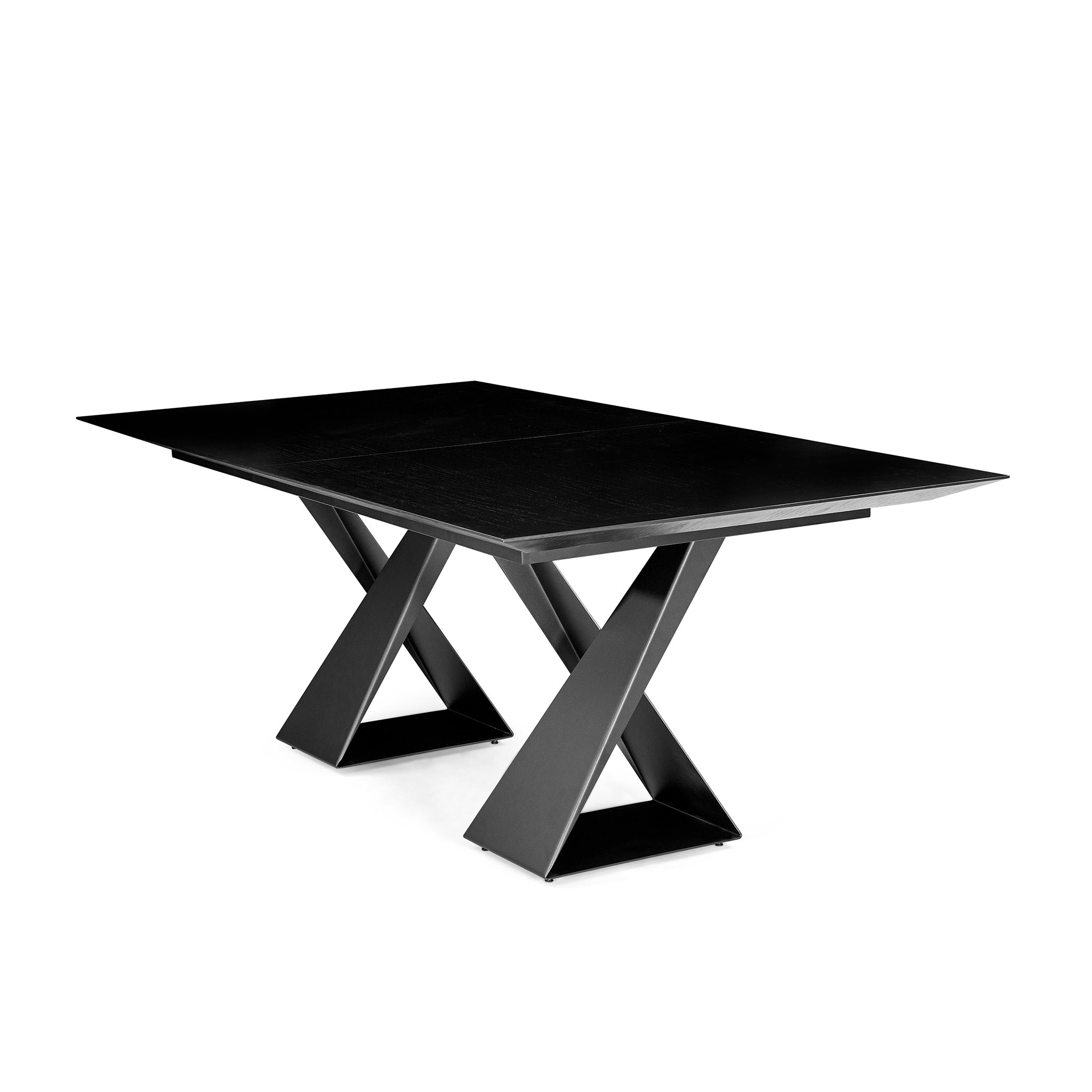 CRONOS Extendable Dining Table in Black
