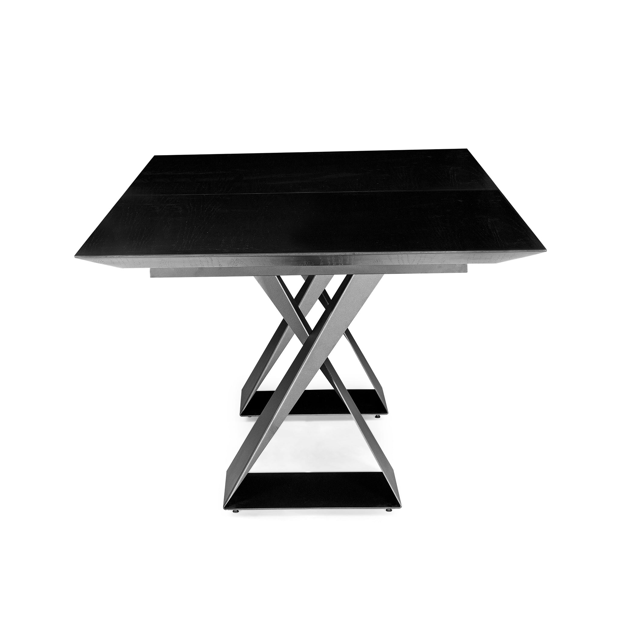 CRONOS Extendable Dining Table in Black