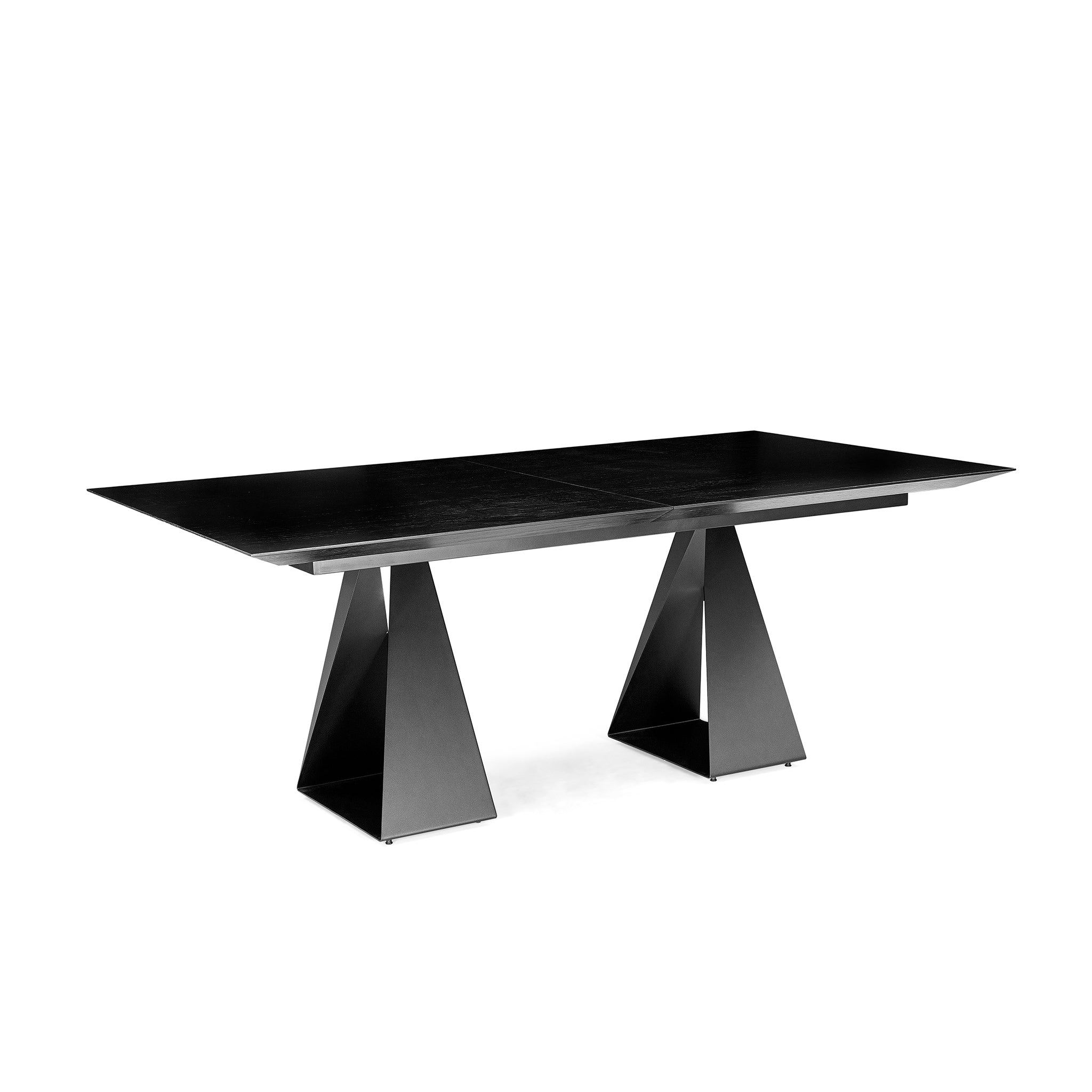 CRONOS Extendable Dining Table in Black