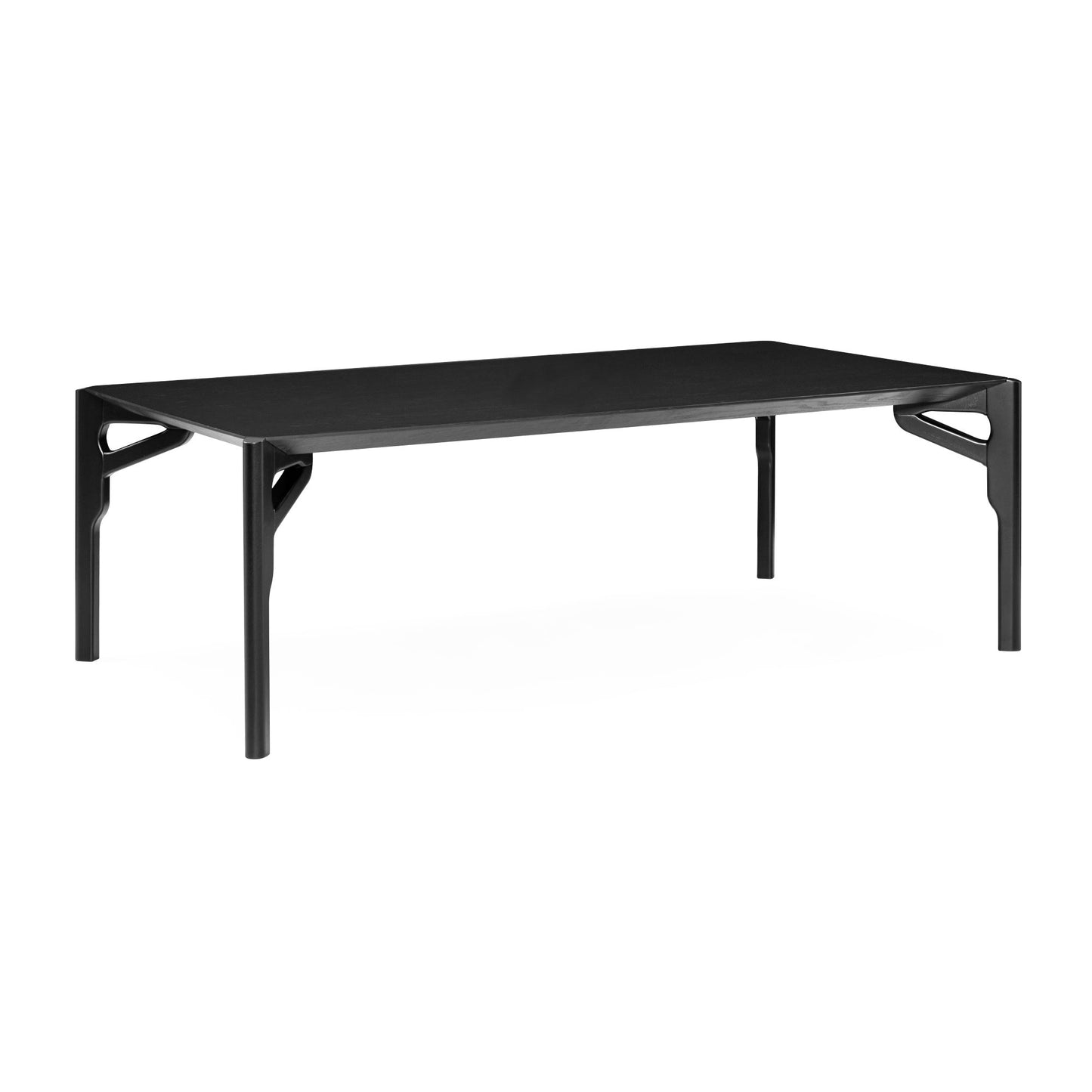 HAWK Dining Table in Black Oak 87"