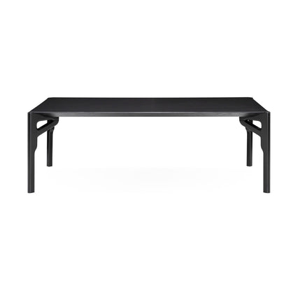 HAWK Dining Table in Black Oak 87"