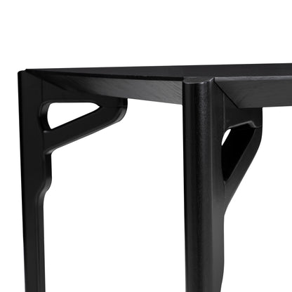 HAWK Dining Table in Black Oak 87"