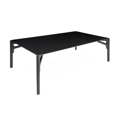 HAWK Dining Table in Black Oak 87"