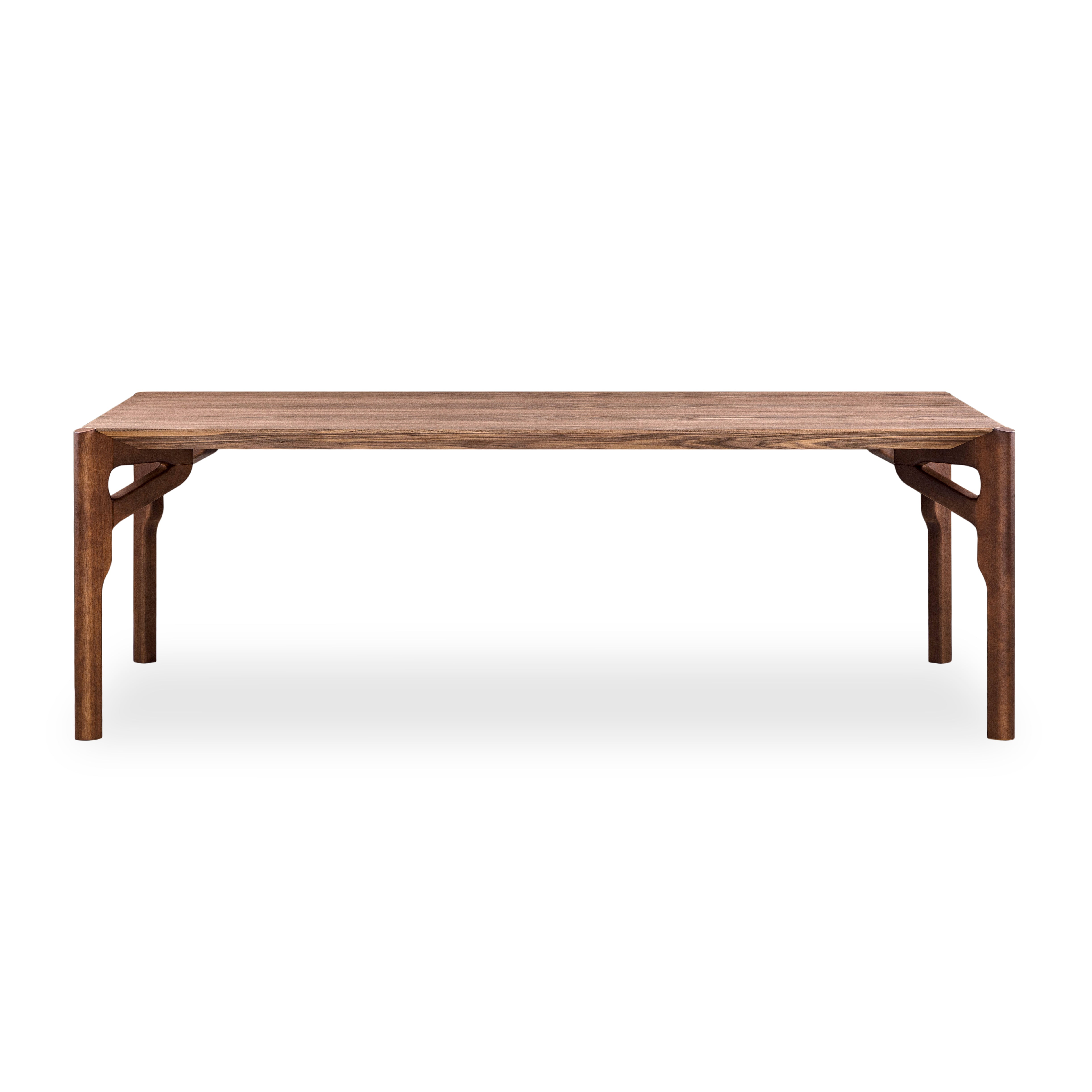 HAWK Dining Table in Walnut  71"