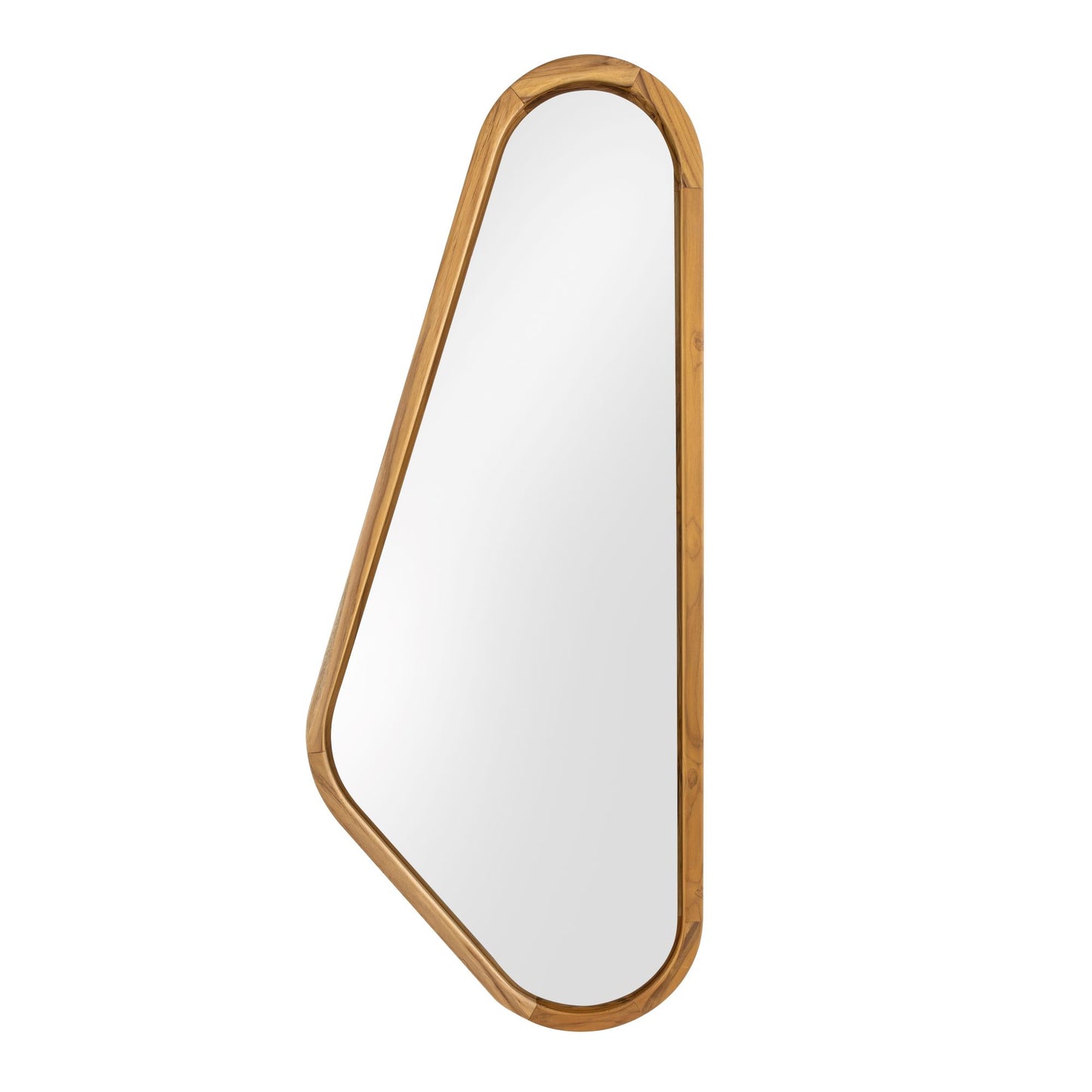 ALI Mirror In Teak Left Side