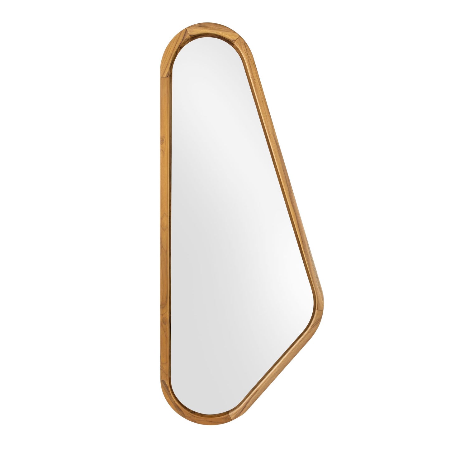 ALI Mirror In Teak Left Side