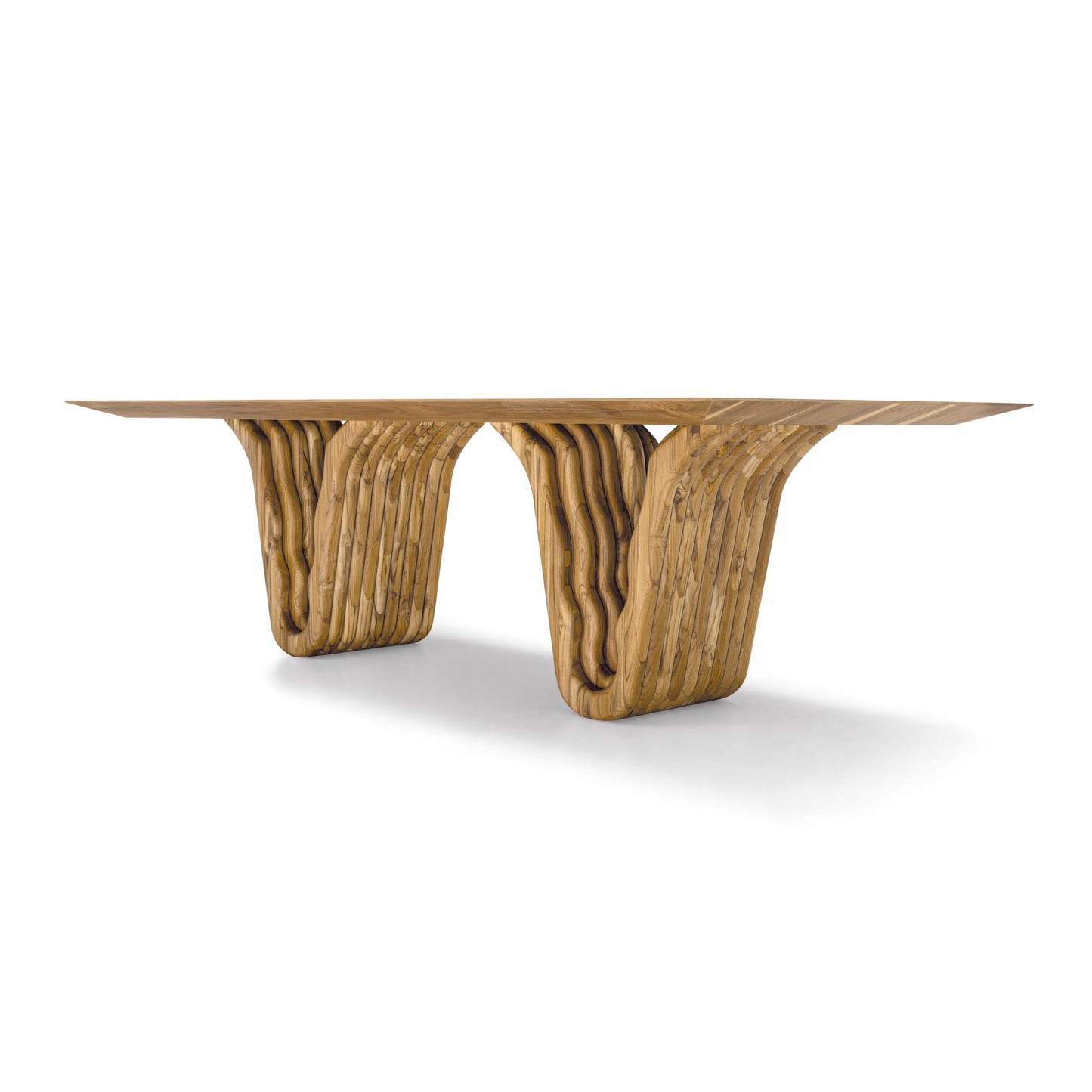 DOLOMITAS Dining Table In Teak 118"