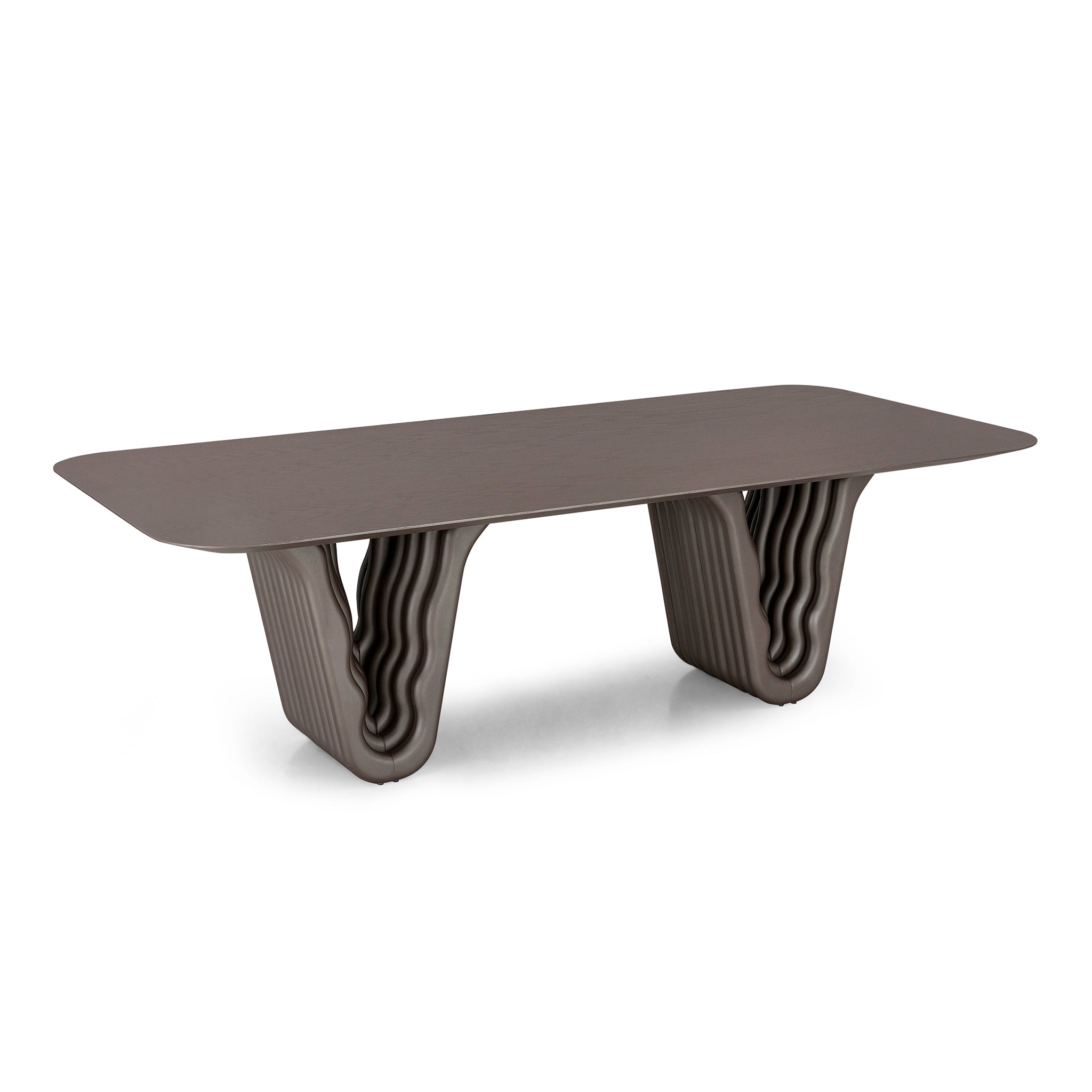 DOLOMITAS Dining Table In Chocolate 98"