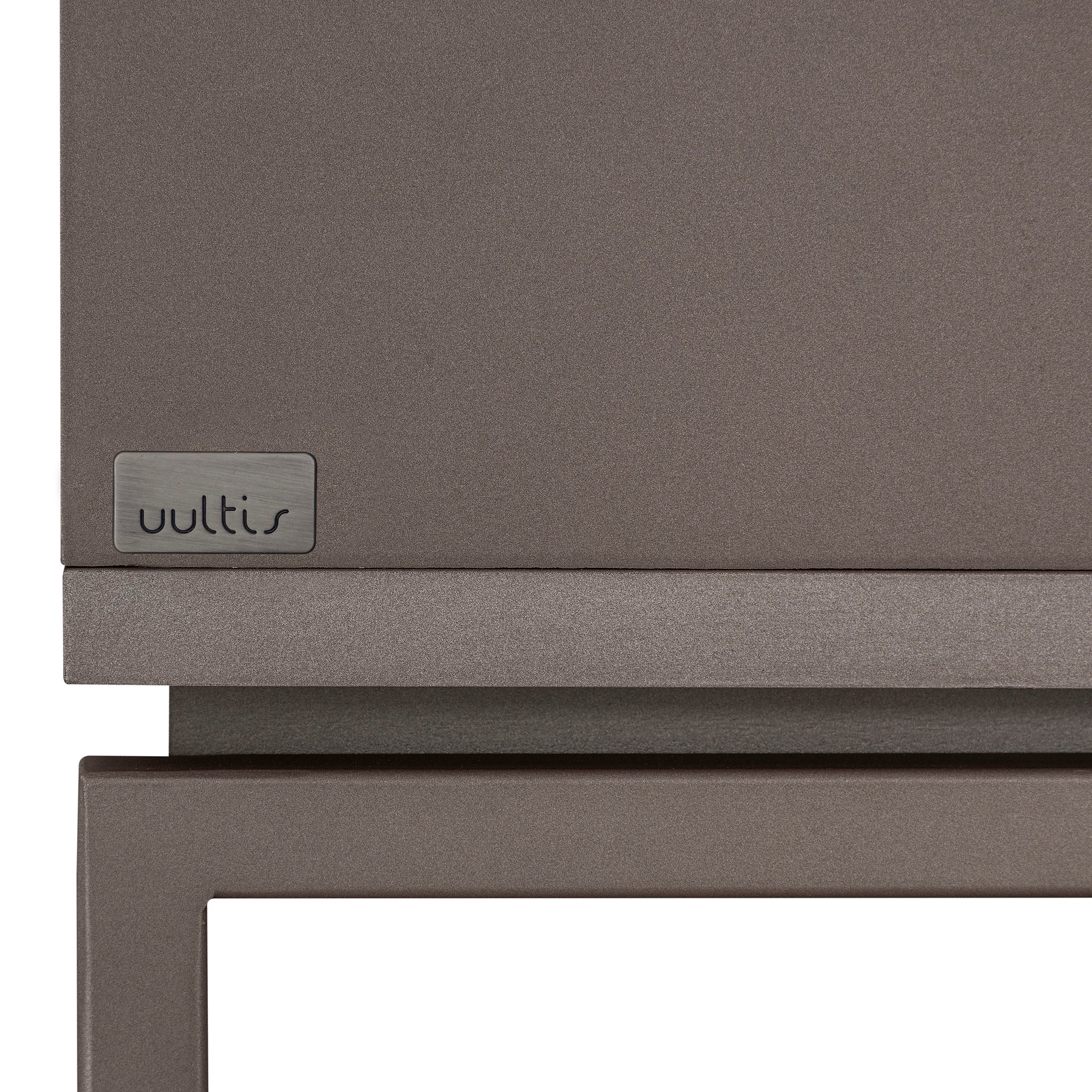 TALLO Nightstand 2 drawers in Chocolate with Chocolate