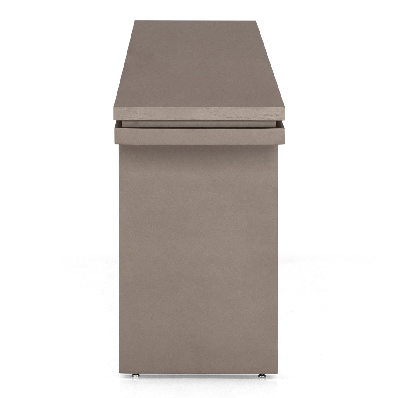 SQUARE Console Table 78" in Chocolate