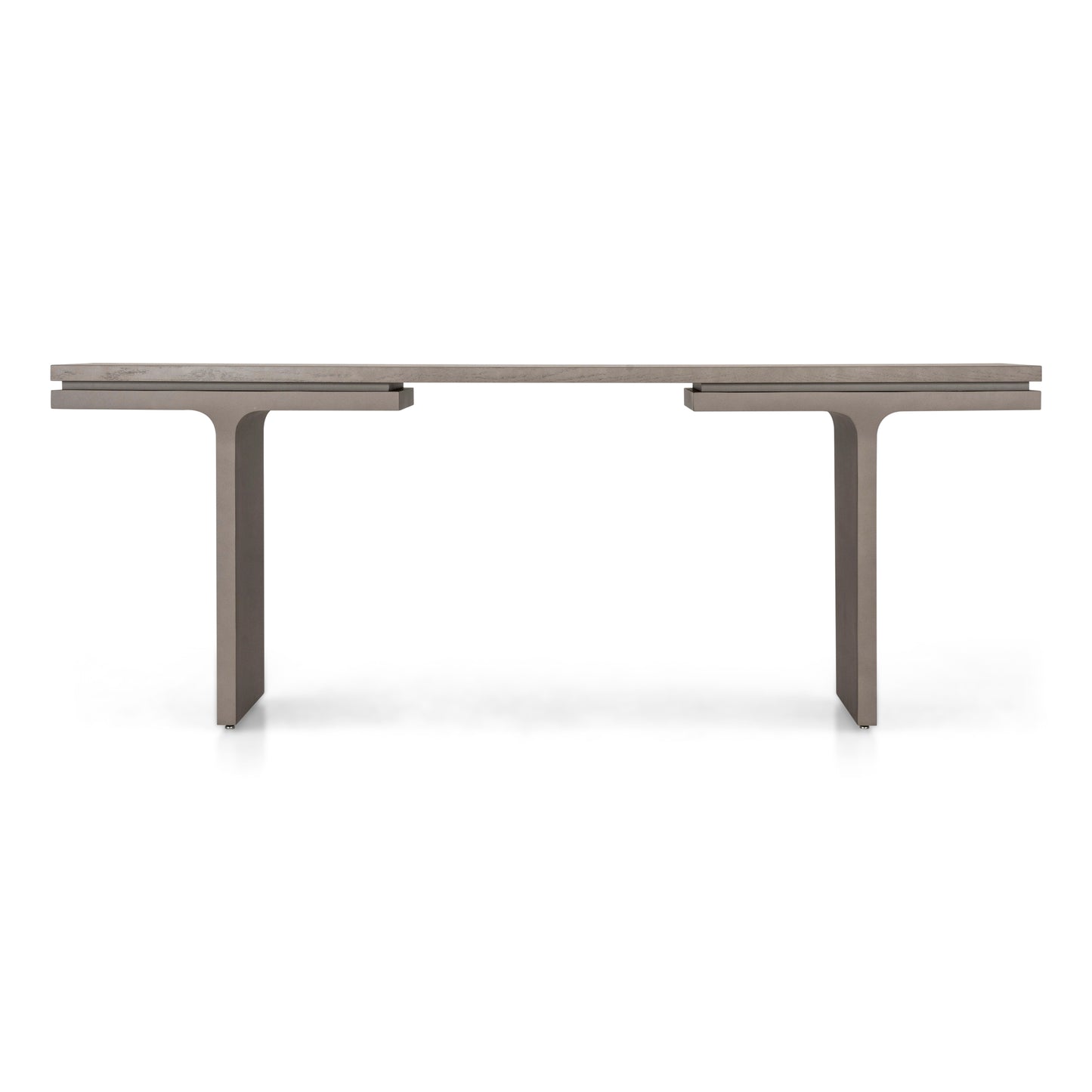SQUARE Console Table 78" in Chocolate
