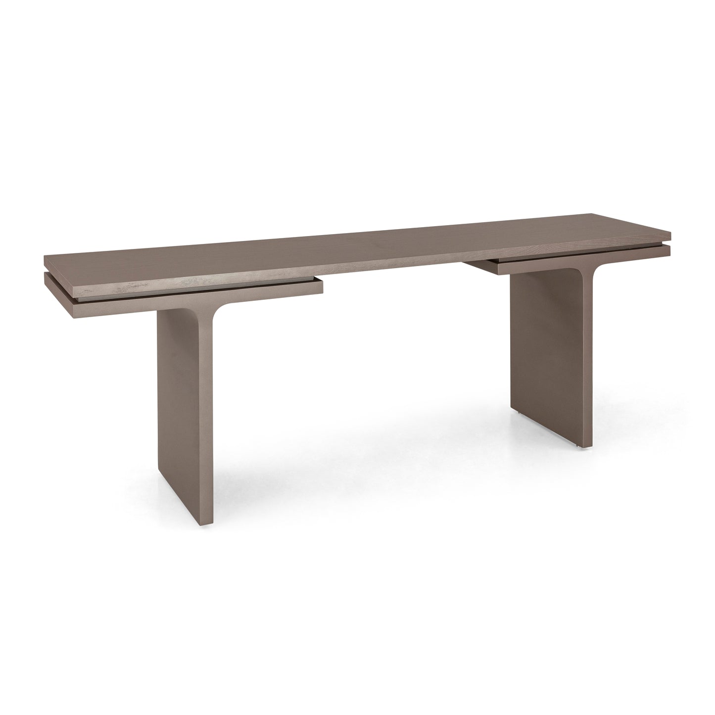 SQUARE Console Table 78" in Chocolate