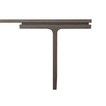 SQUARE Console Table 78" in Chocolate