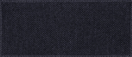 Stark Black Plain Weave