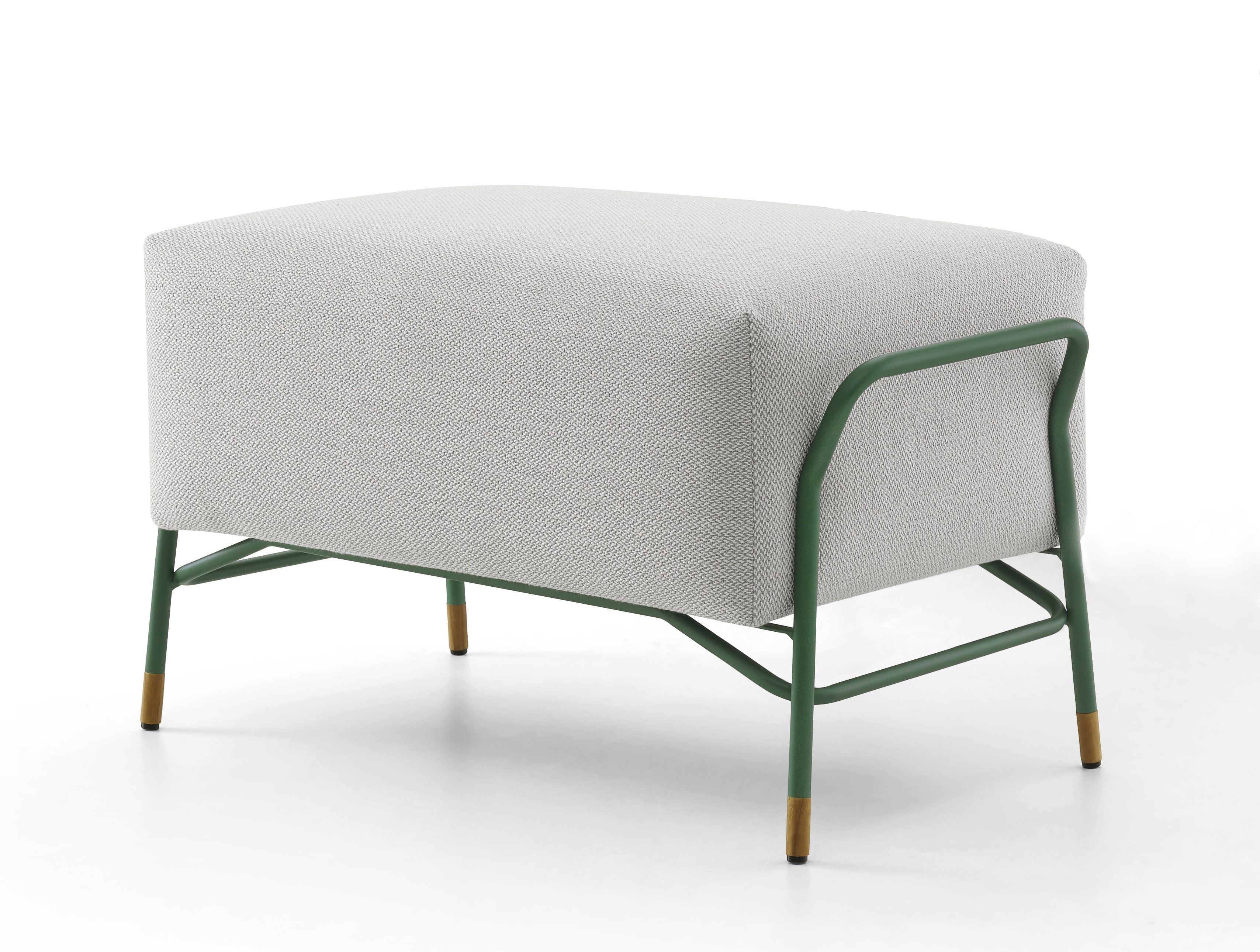 BELLA Ottoman in Leather