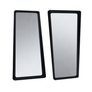 DUOMO Mirror in Black and Silver Mirror