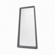 DUOMO Mirror in Graphite and Silver Mirror