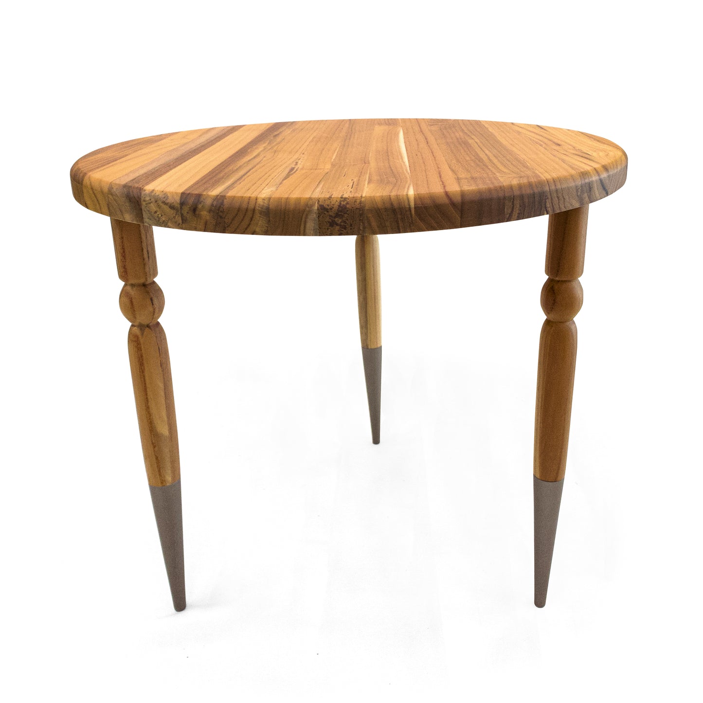 PALO Support Table 18" in Teak and Chocolate lacquer