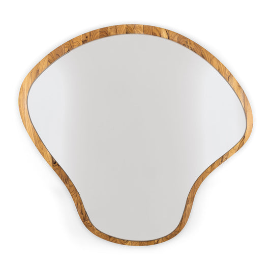 PANTE Mirror In Teak 39" 